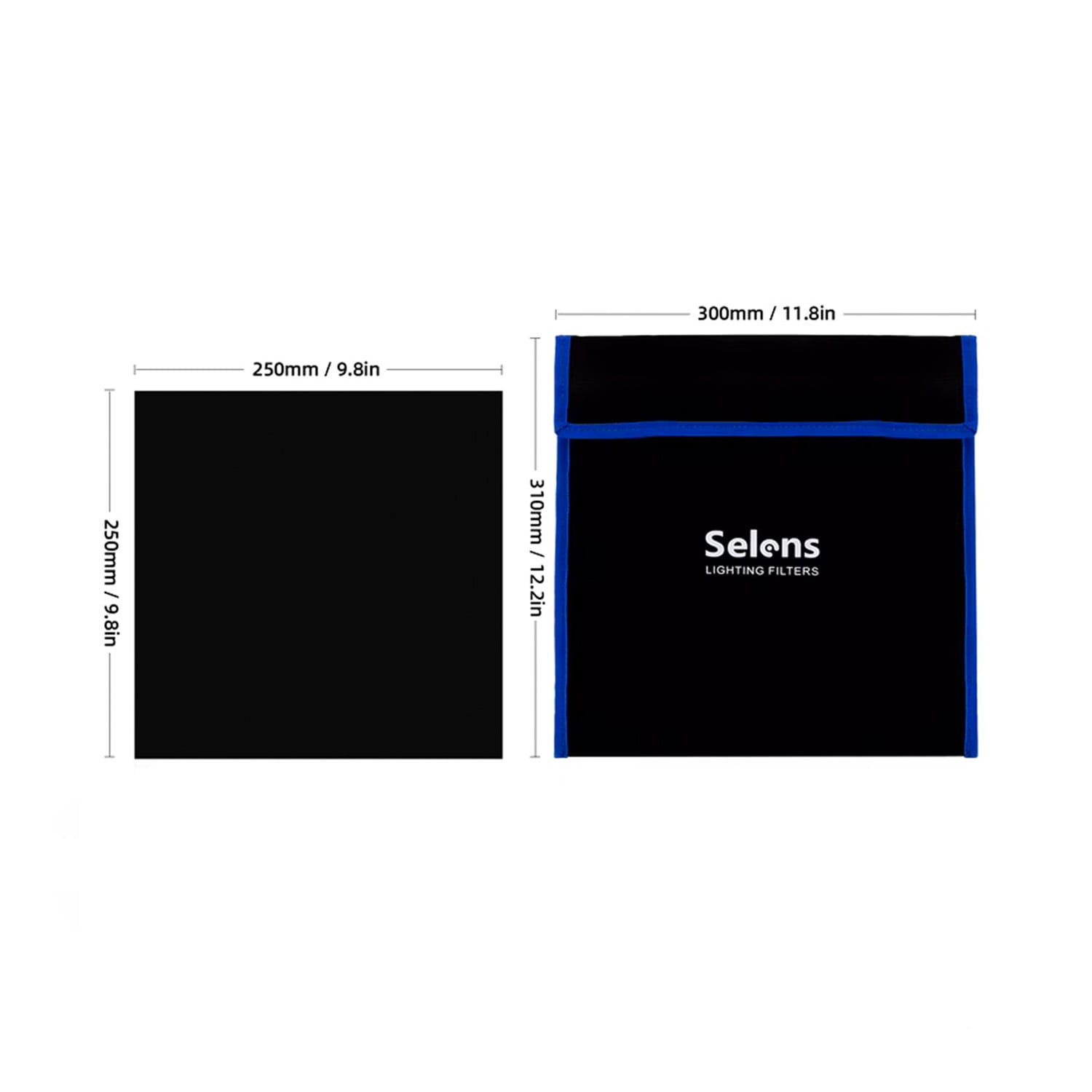 PACK 20 FILTROS SELENS 25X25 CM - 5
