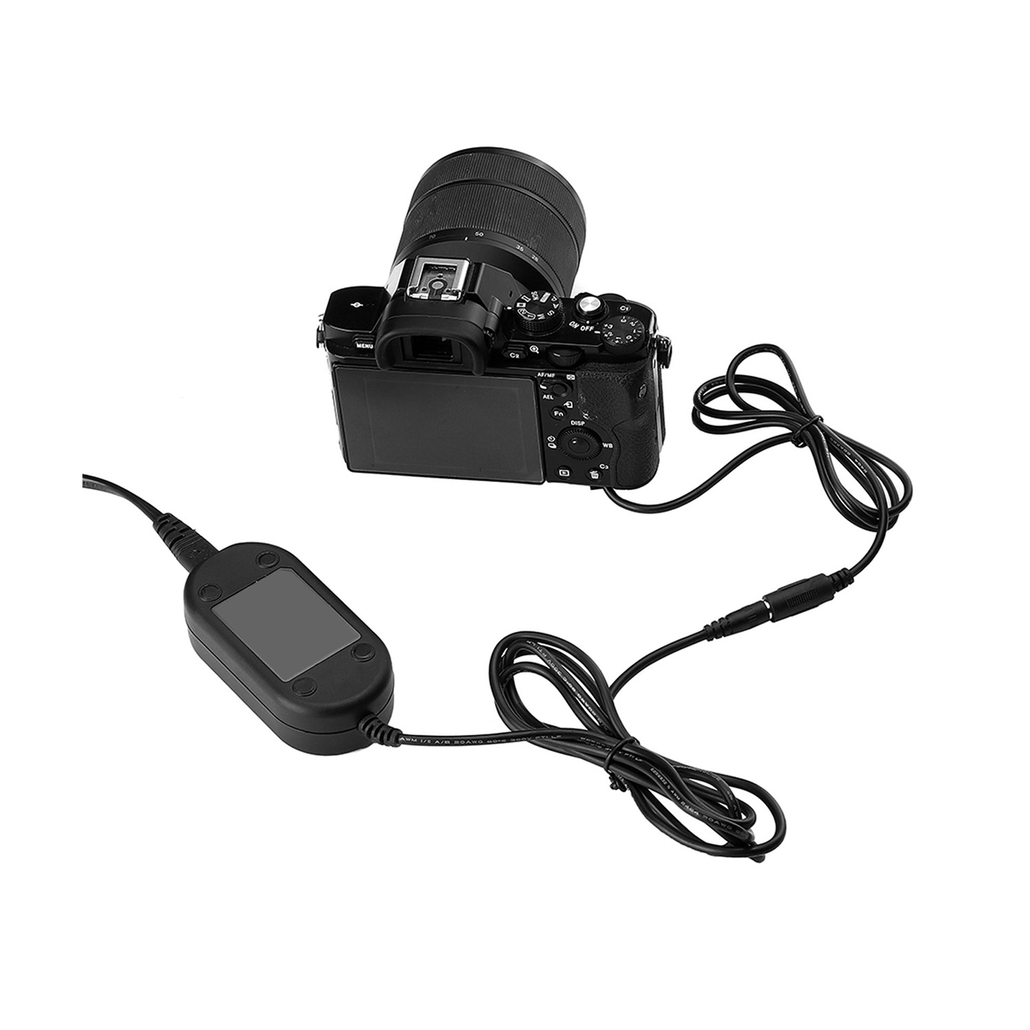 COMBO BATERÍA DUMMY SONY FW50 + ADAPTADOR CORRIENTE - 6