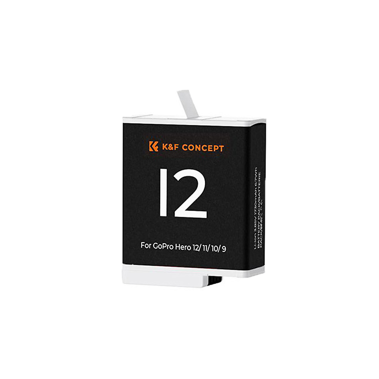 KIT DE 3 BATERÍAS + CARGADOR TRIPLE PARA GOPRO HERO 09,10,11,12 KYF - 7