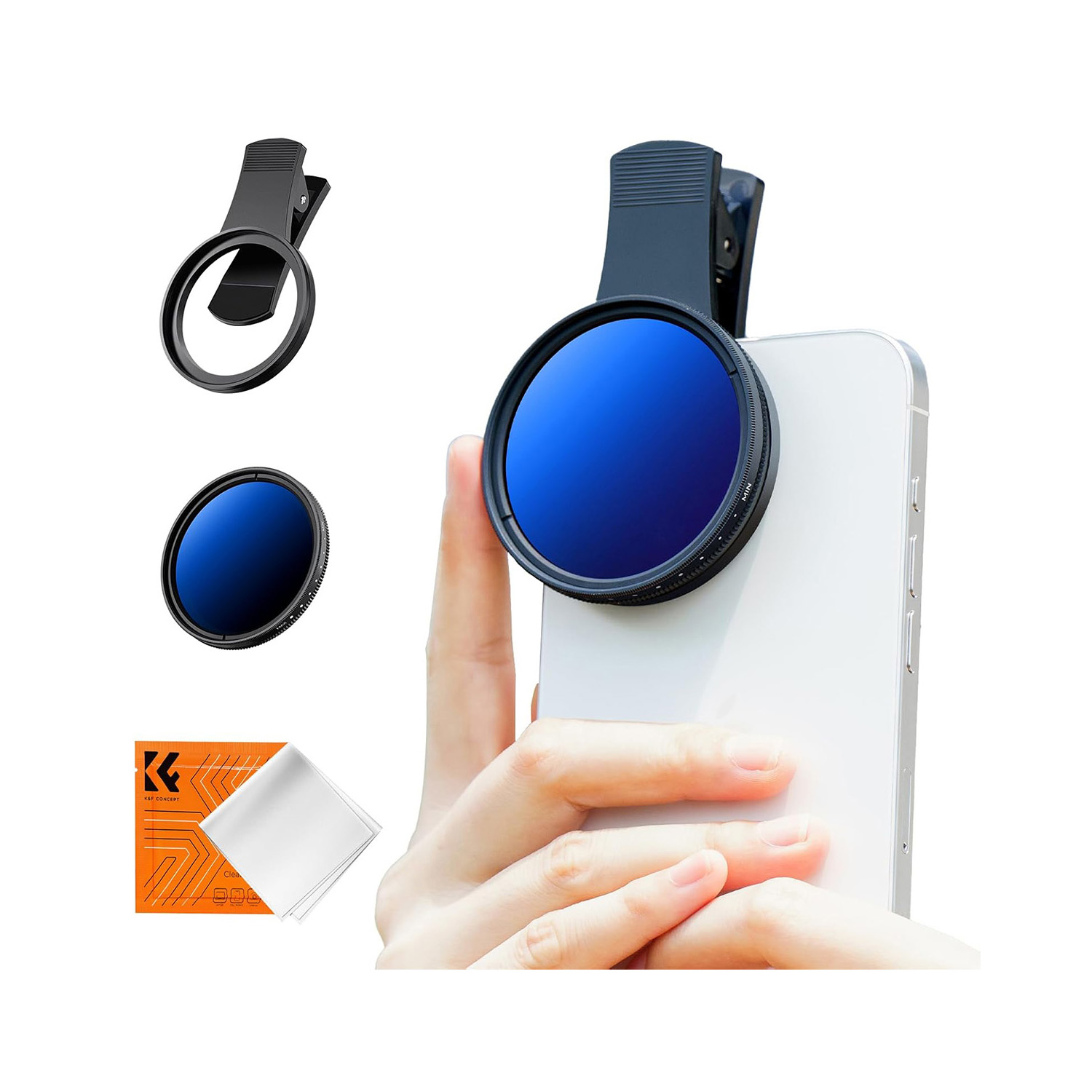 KIT DE FILTRO ND2-400 DENSIDAD NEUTRA 52MM - KYF CONCEPT - 7
