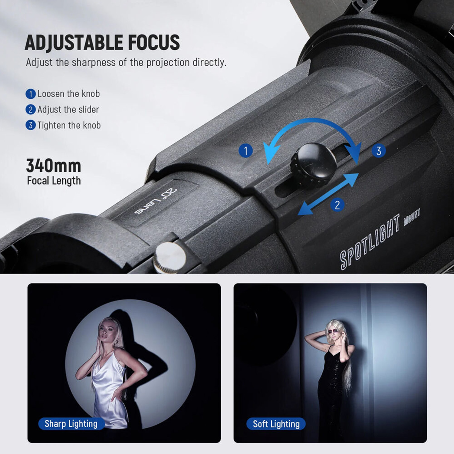 SPOTLIGHT NEEWER BOWENS MOUNT - LS-39 - 4