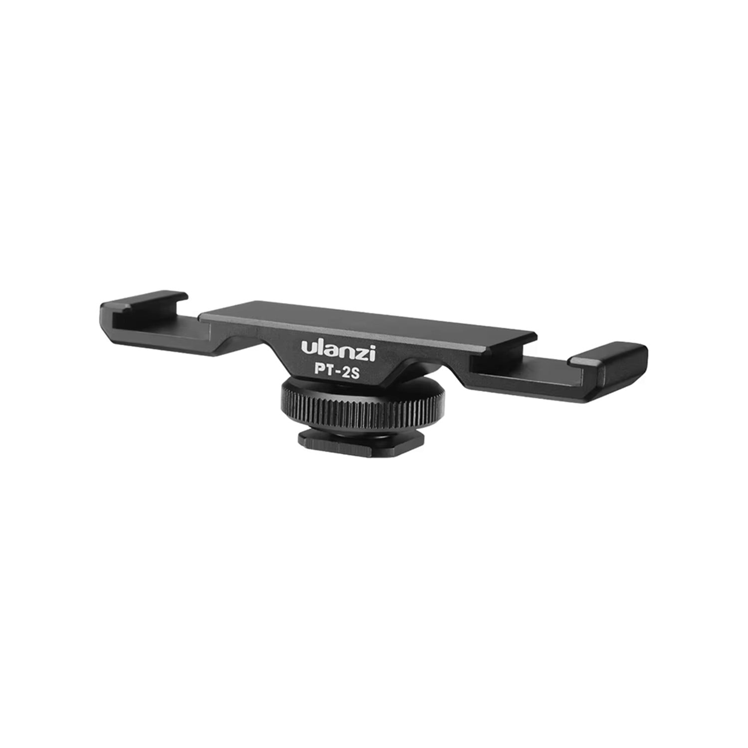SOPORTE UNIVERSAL DE EXTENSIÓN DE ZAPATA FRÍA DOBLE ULANZI PT-2S DE ALUMINIO - 1