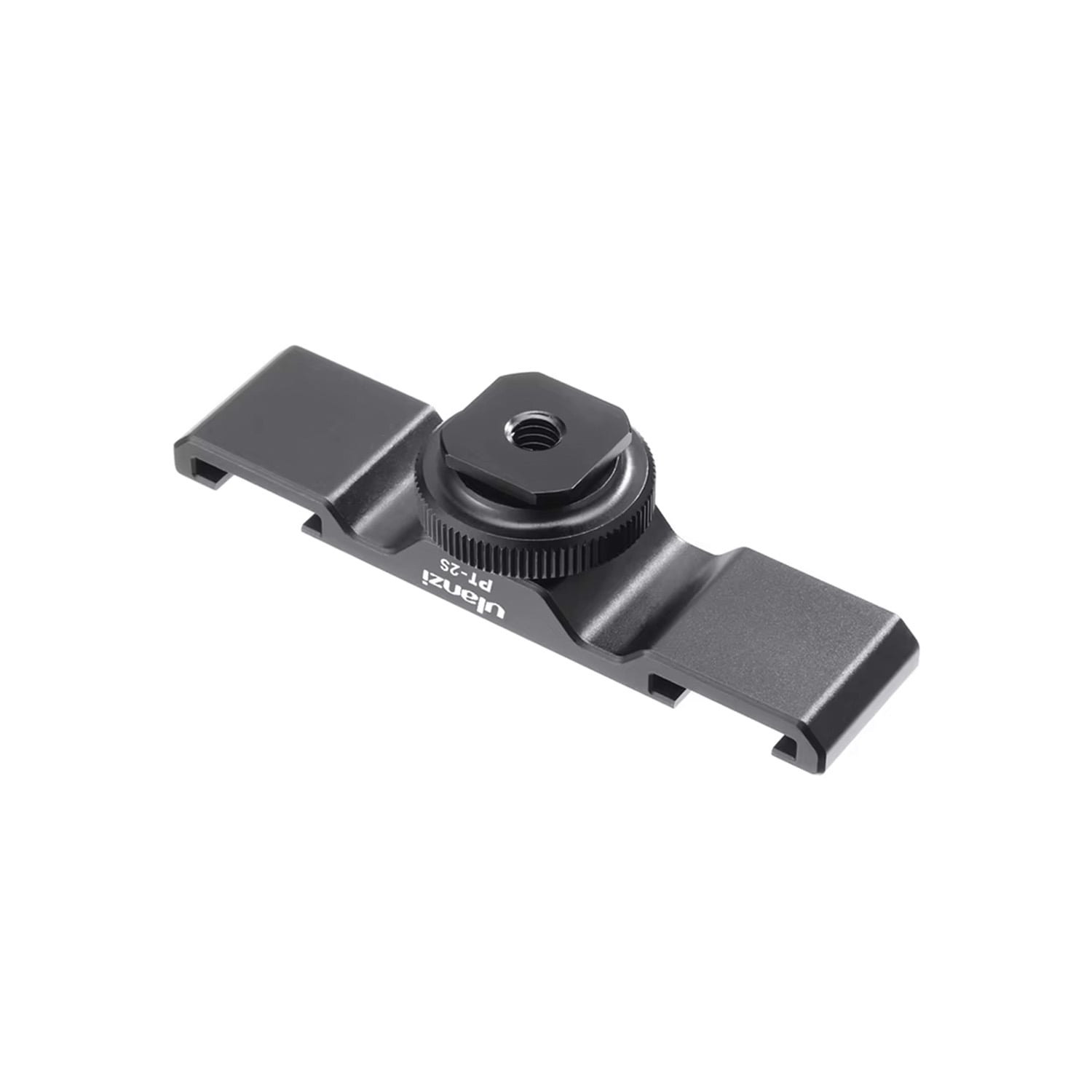 SOPORTE UNIVERSAL DE EXTENSIÓN DE ZAPATA FRÍA DOBLE ULANZI PT-2S DE ALUMINIO - 2