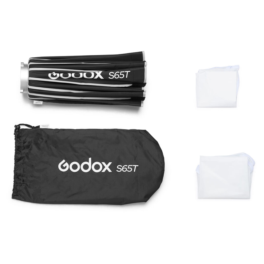 SOFTBOX OCTAGONAL GODOX S65T DE 65CM ARMADO RAPIDO BOWENS - 4