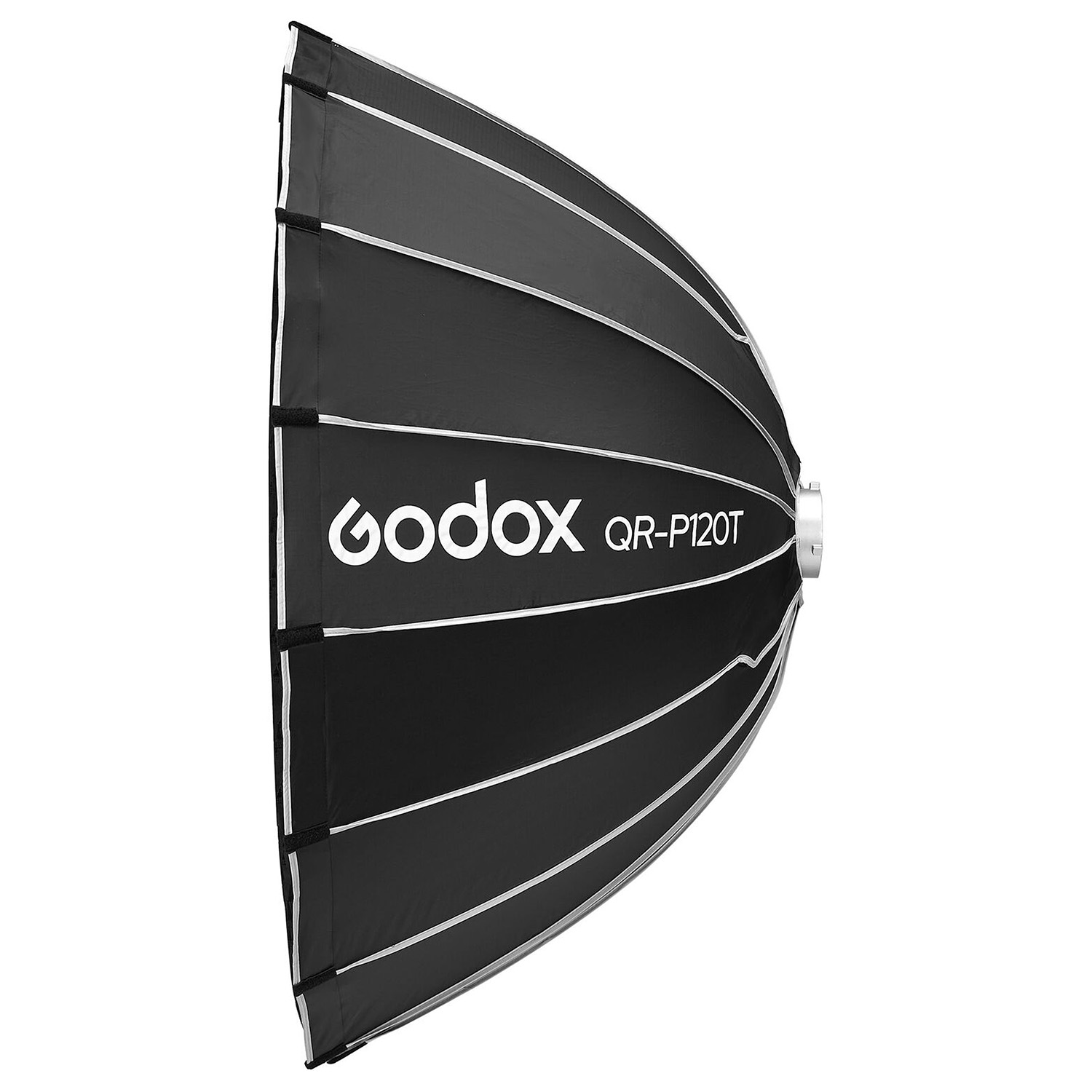 SOFTBOX PARABÓLICO GODOX QR-P120T DE 120CM  ARMADO RAPIDO MONTURA BOWENS - 2