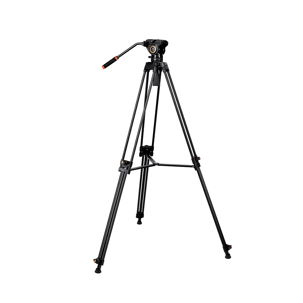 TRÍPODE DE VIDEO PROFESIONAL KYF CONCEPT VA18+VH081 - 5
