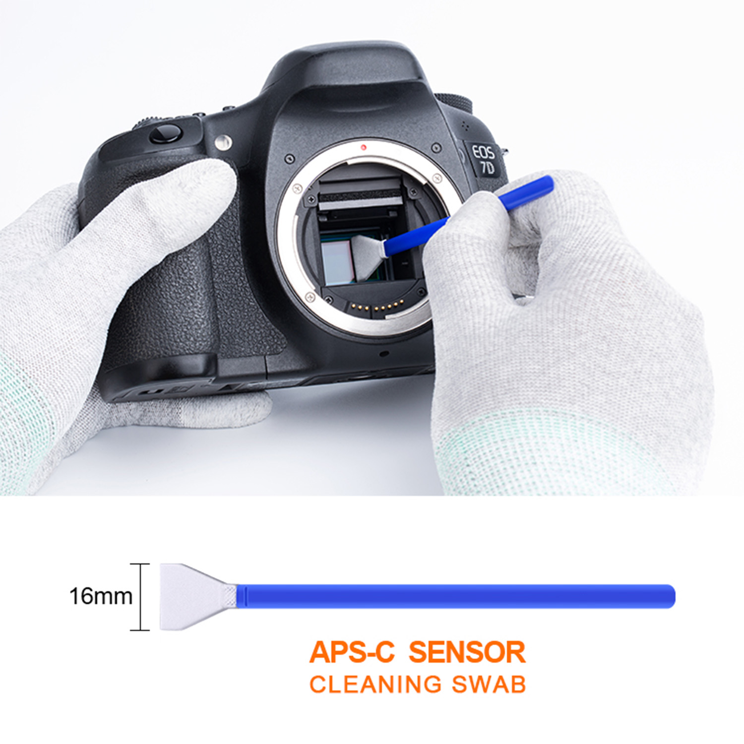 KIT DE LIMPIEZA DE SENSOR APS-C 16MM KYF CONCEPT - 5