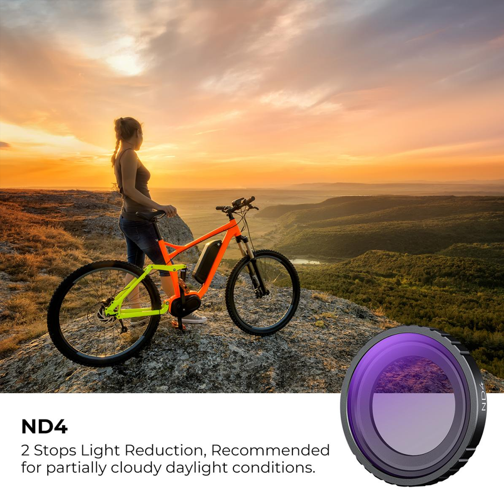 KIT DE FILTROS UV + CPL + ND4 PARA CÁMARA DE ACCIÓN INSTA360 GO 3S - 2