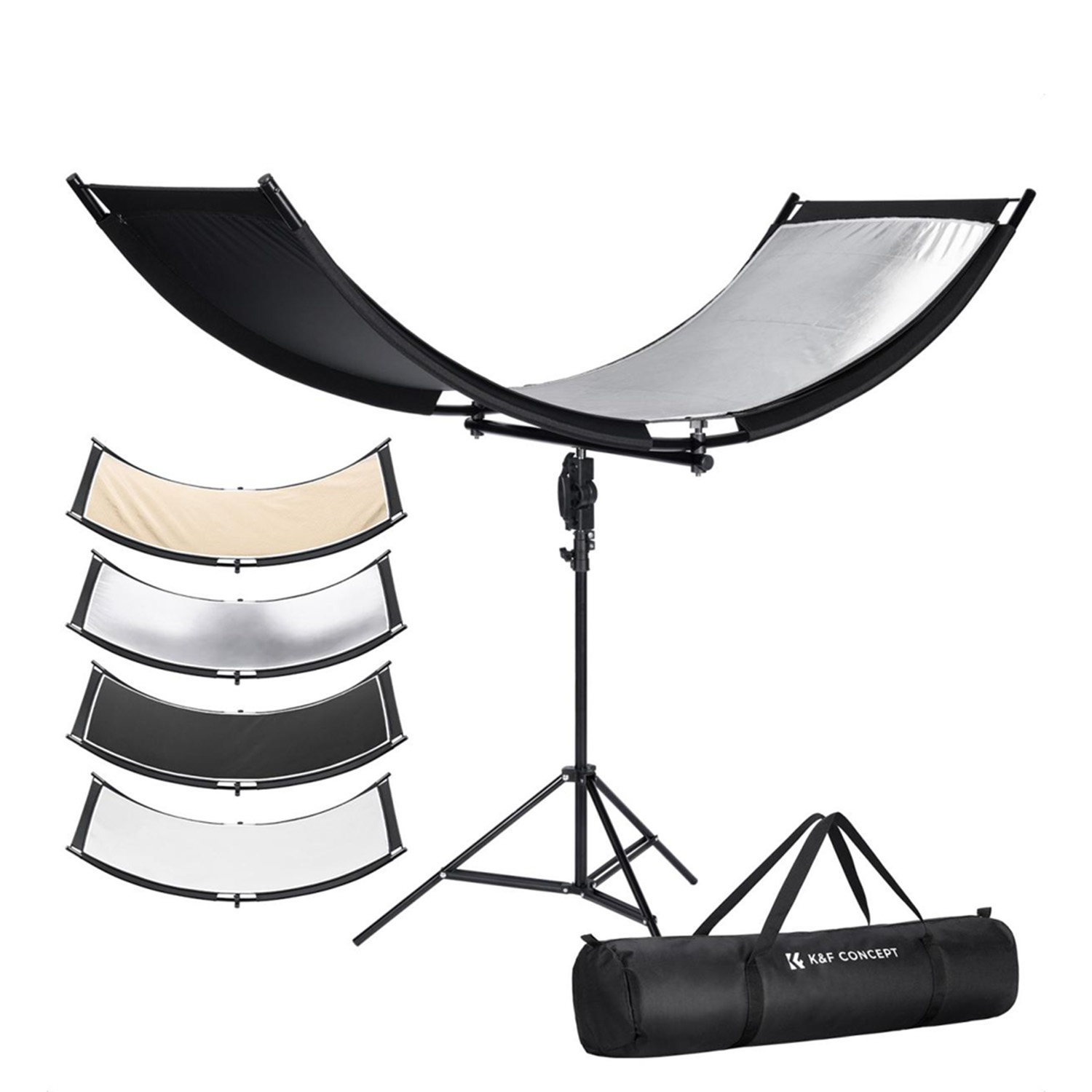 REBOTADOR KYF CONCEPT CURVO 4 EN 1 DE 60X180 CM - 1