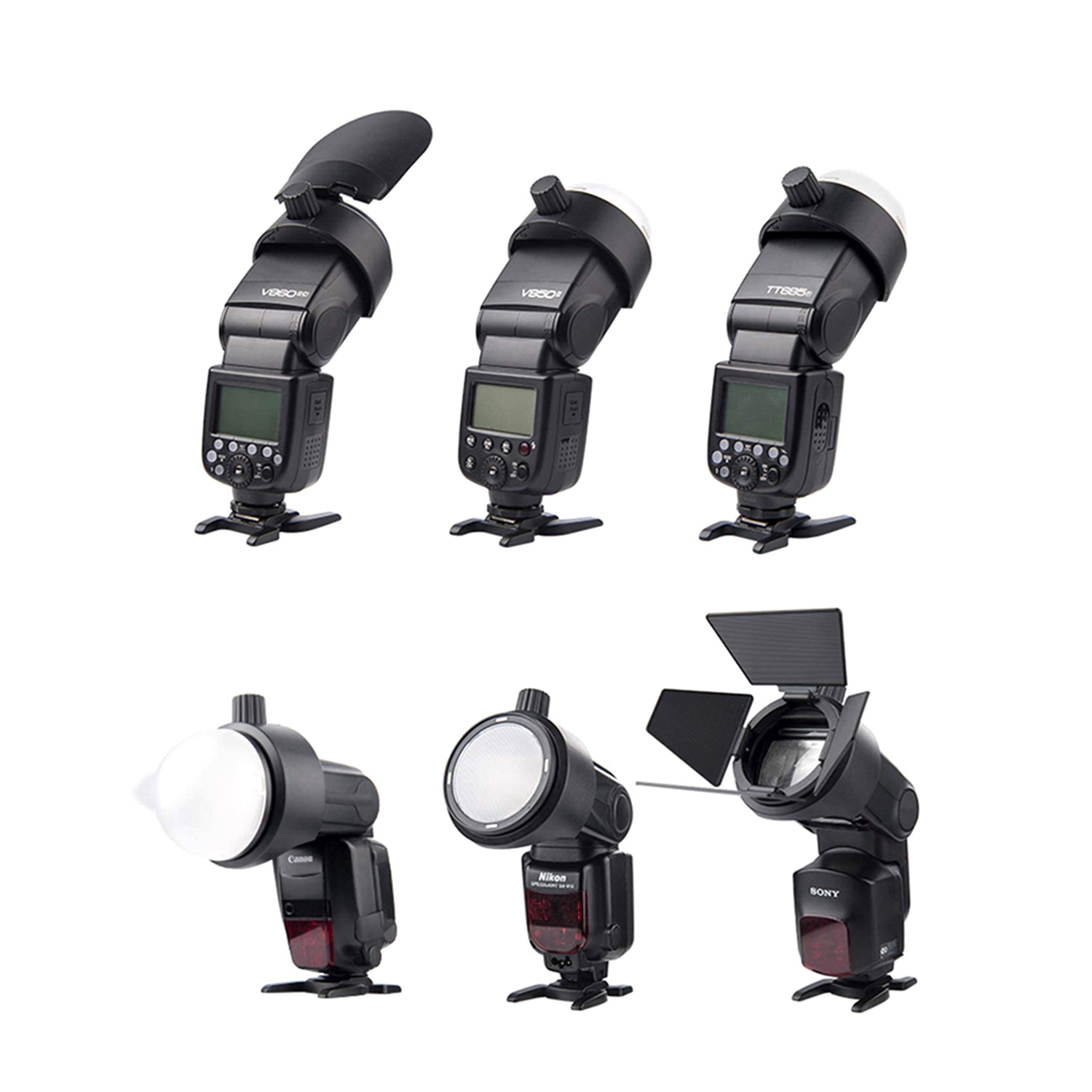 ADAPTADOR GODOX S-R2 CABEZAL MAGNÉTICO PARA FLASH PORTÁTIL - 4
