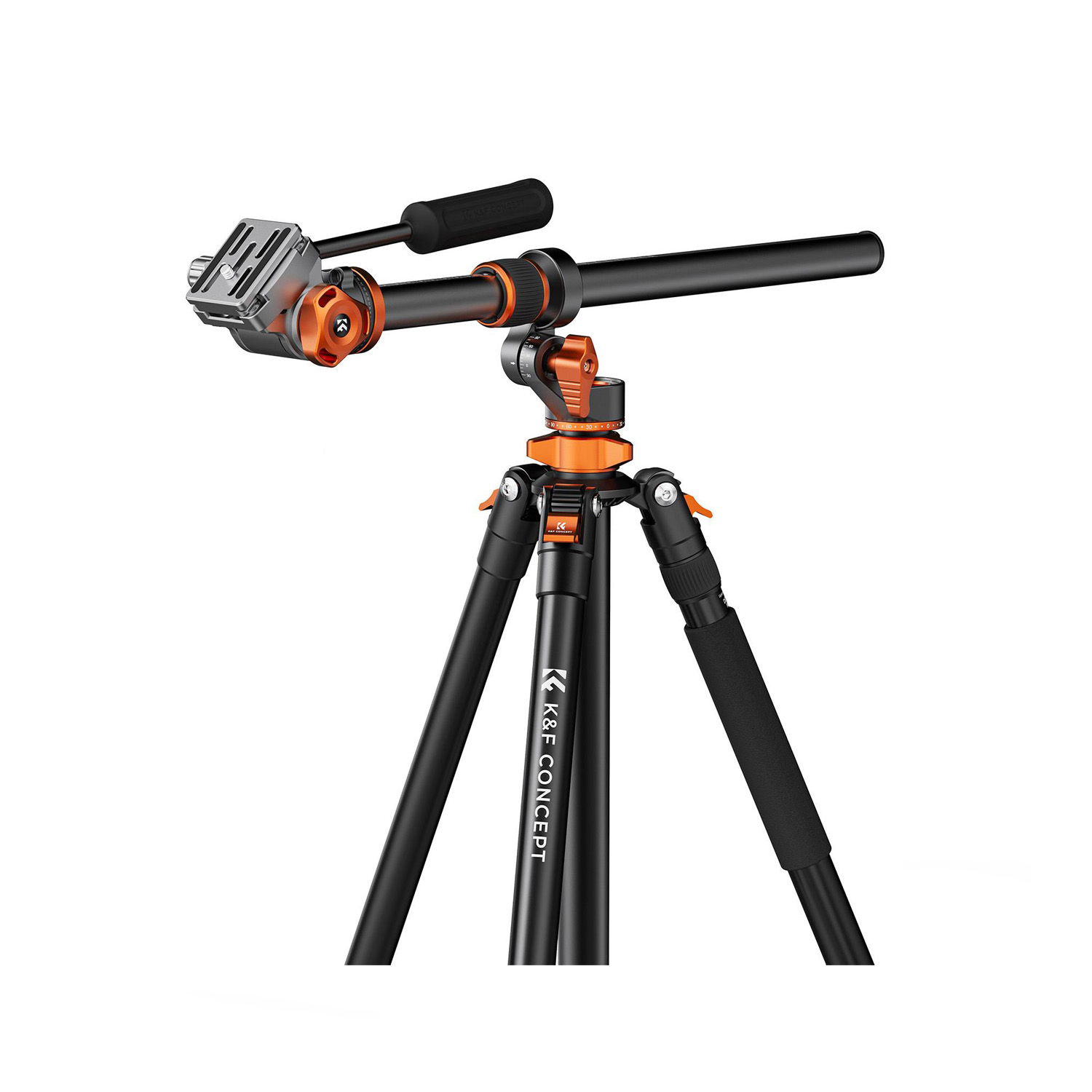 TRÍPODE MONOPIE DE VIDEO KYF CONCEPT T254A7+FH-03 - KF09137 - 1