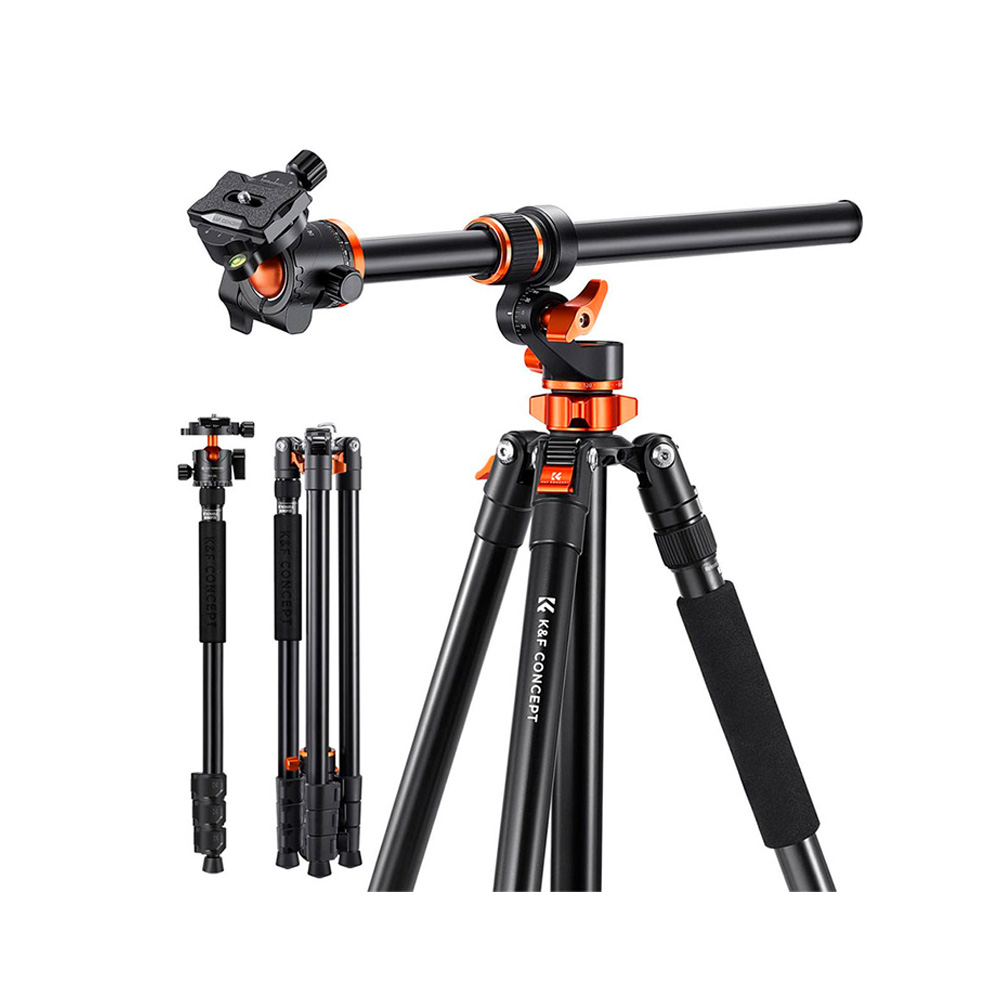 TRÍPODE MONOPIE KF CONCEPT HORIZONTAL T254A7BH-28L - KF09119 - 1
