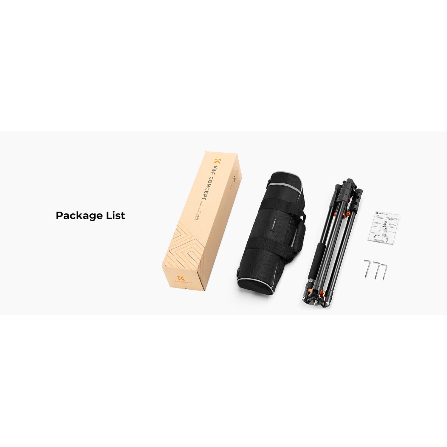TRÍPODE MONOPIE KF CONCEPT HORIZONTAL T254A7BH-28L - KF09119 - 6