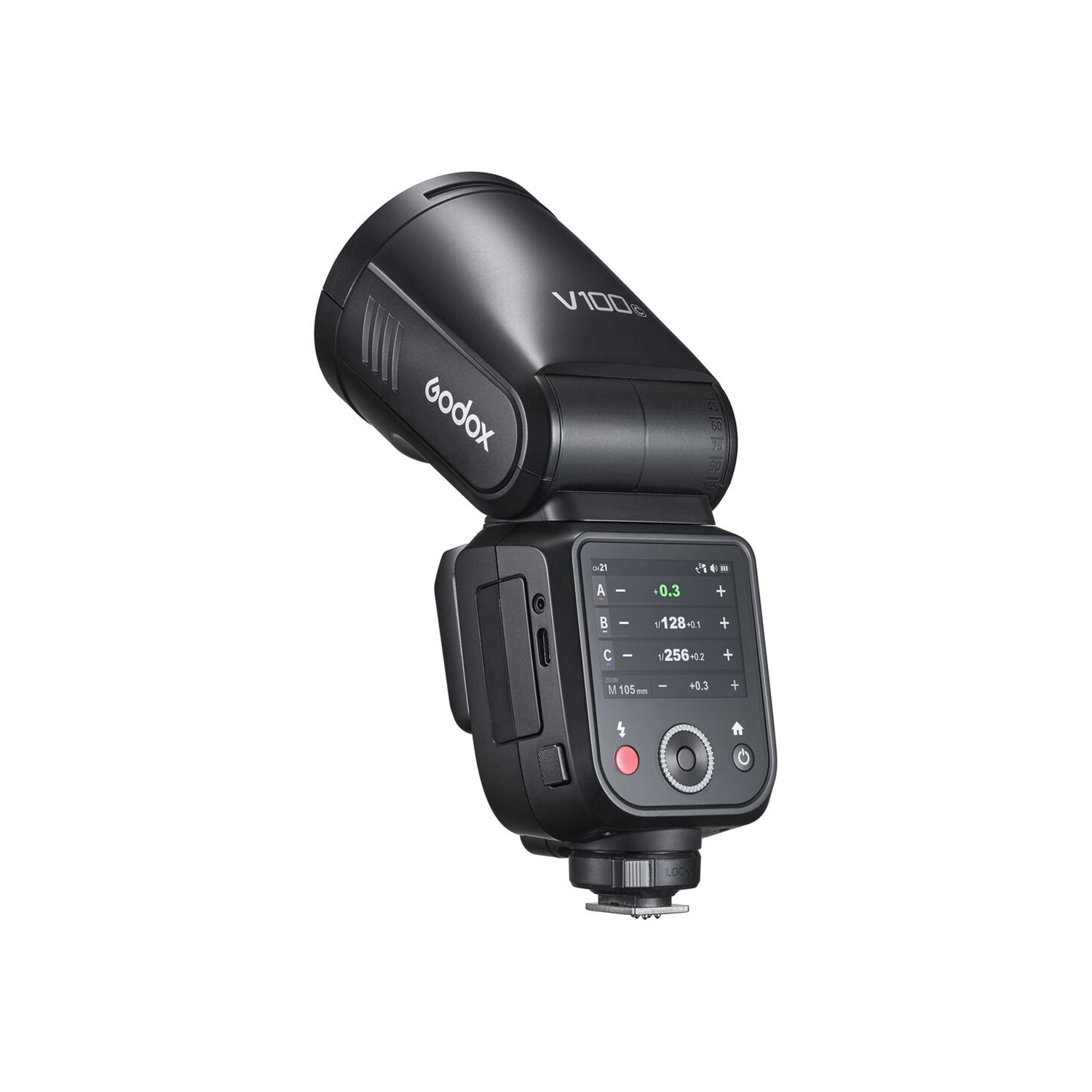 FLASH DE CÁMARA GODOX V100 PARA CANON - 4