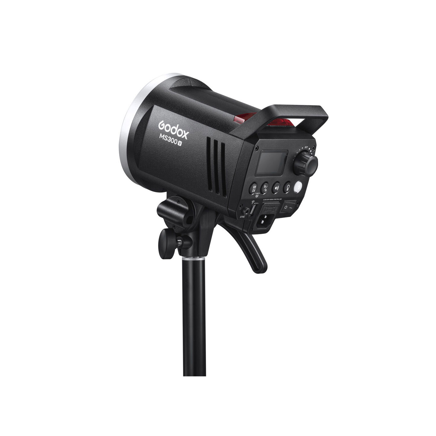 FLASH DE ESTUDIO GODOX MS300-V CON LUZ LED DE MODELADO - 2