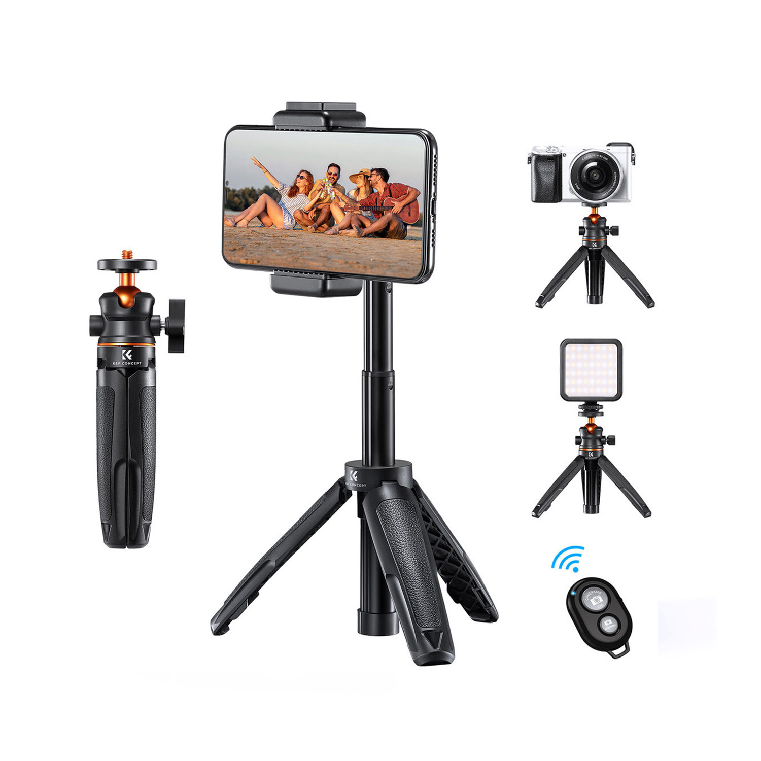 TRÍPODE PARA SMARTPHONE - MS09 KYF CONCEPT KF09128V3 - 1