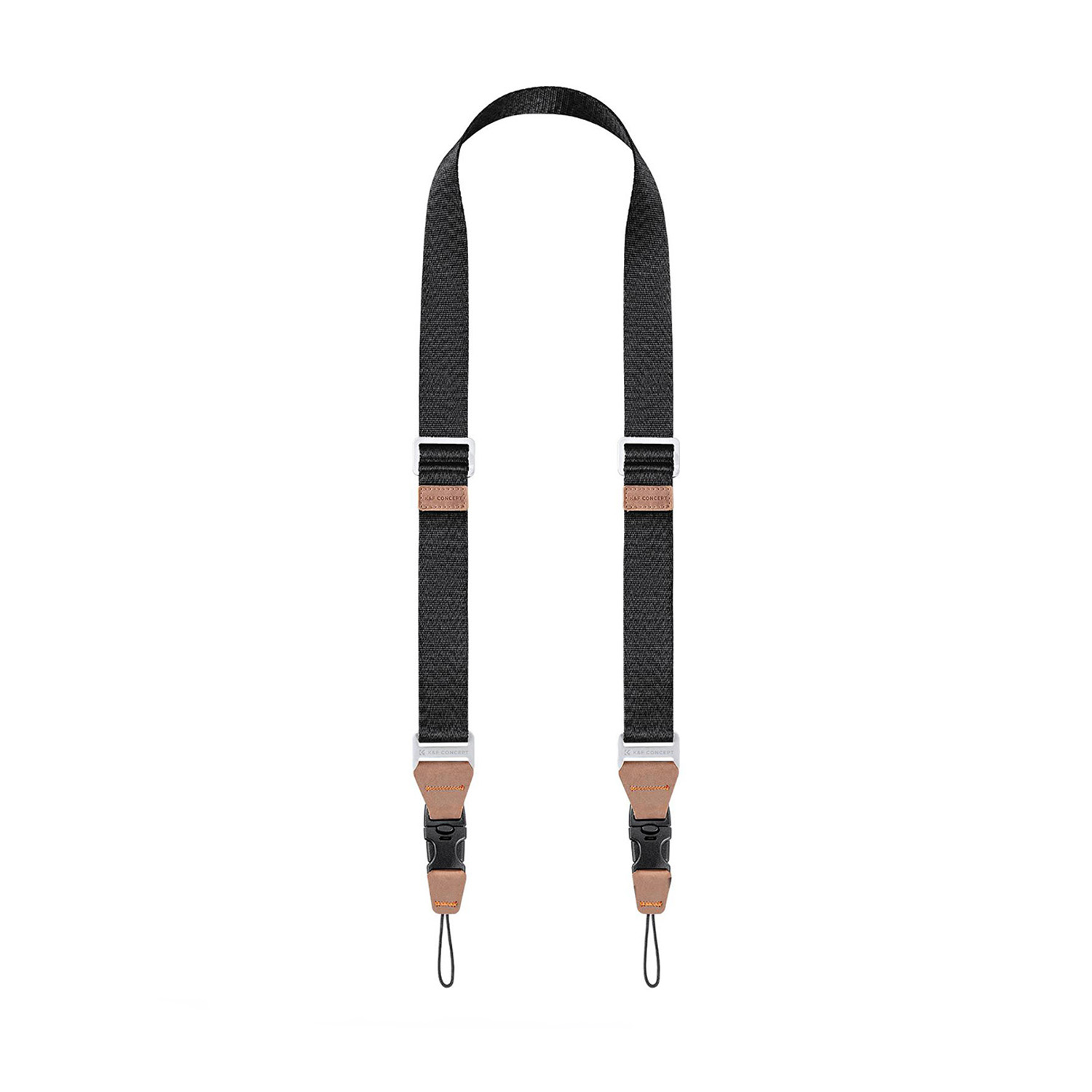 CORREA DE CUELLO PARA CÁMARA NEGRO KYF CONCEPT KF13.115V1 - 1