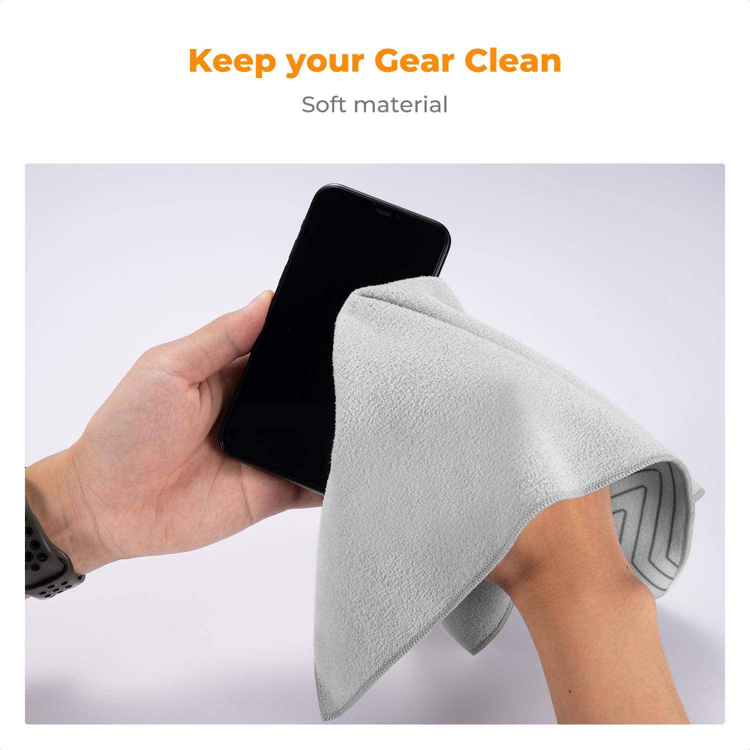 FUNDA PROTECTORA ANTIRAYADURAS PARA LENTES DE CÁMARA 45 X 45 CM - 4