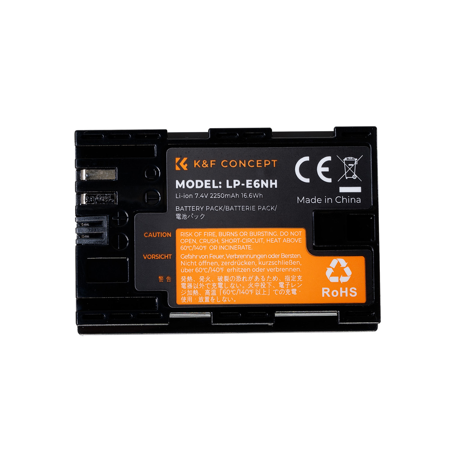 BATERÍA CANON LP-E6NH DE 2250MAH - KYF CONCEPT - 3