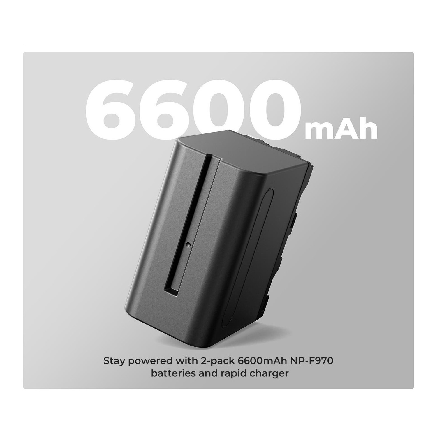 KIT DE 2 BATERÍAS NP970 + CARGADOR DUAL KYF CONCEPT - 5