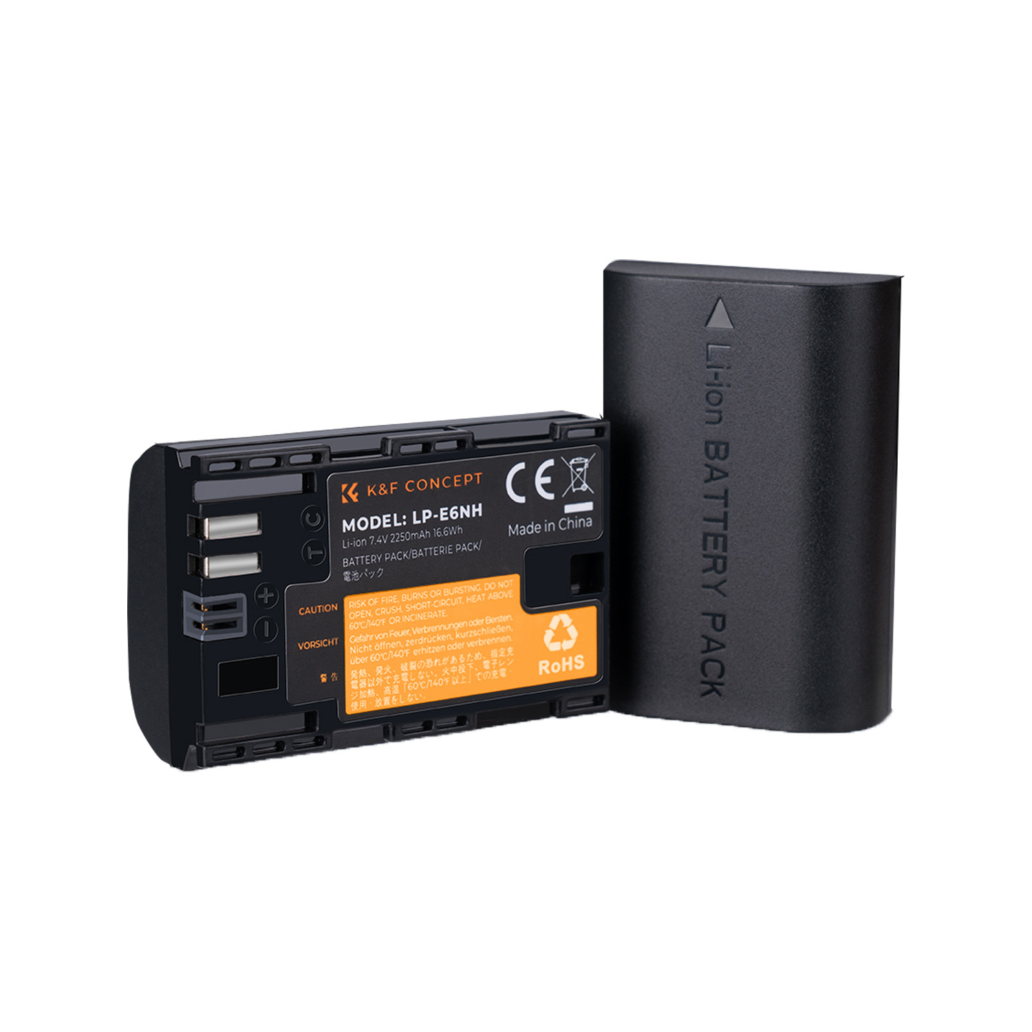 KIT DE CARGADOR + 2 BATERÍAS CANON LP-E6NH KYF CONCEPT KF28.0013 - 3