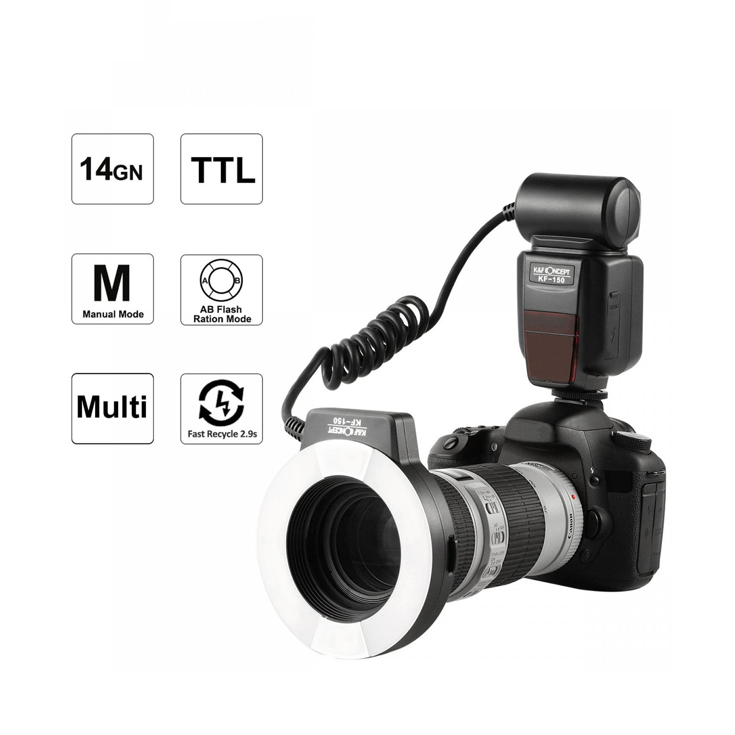 FLASH MACRO KF-150 - CANON - KYF CONCEPT - 2