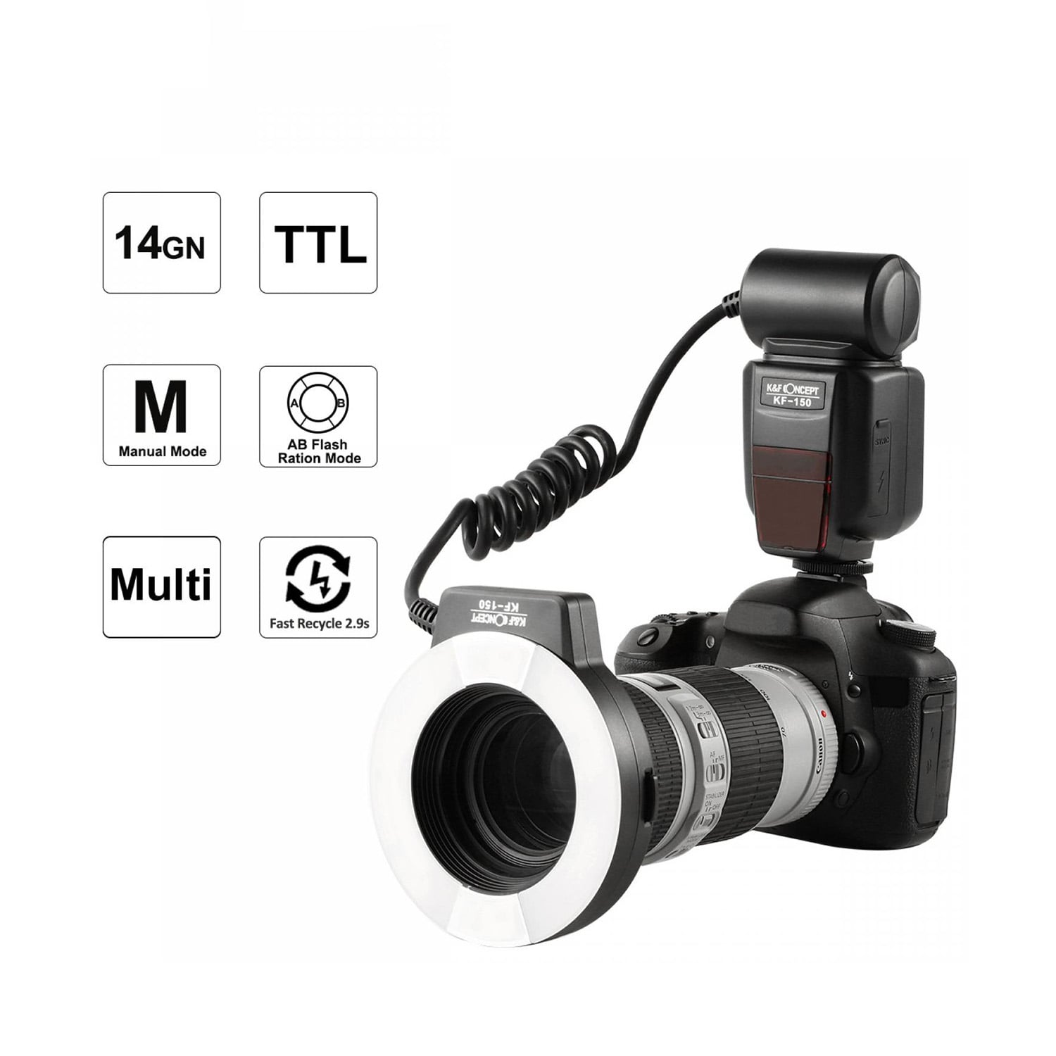 FLASH MACRO KF-150 - NIKON - KYF CONCEPT - 2
