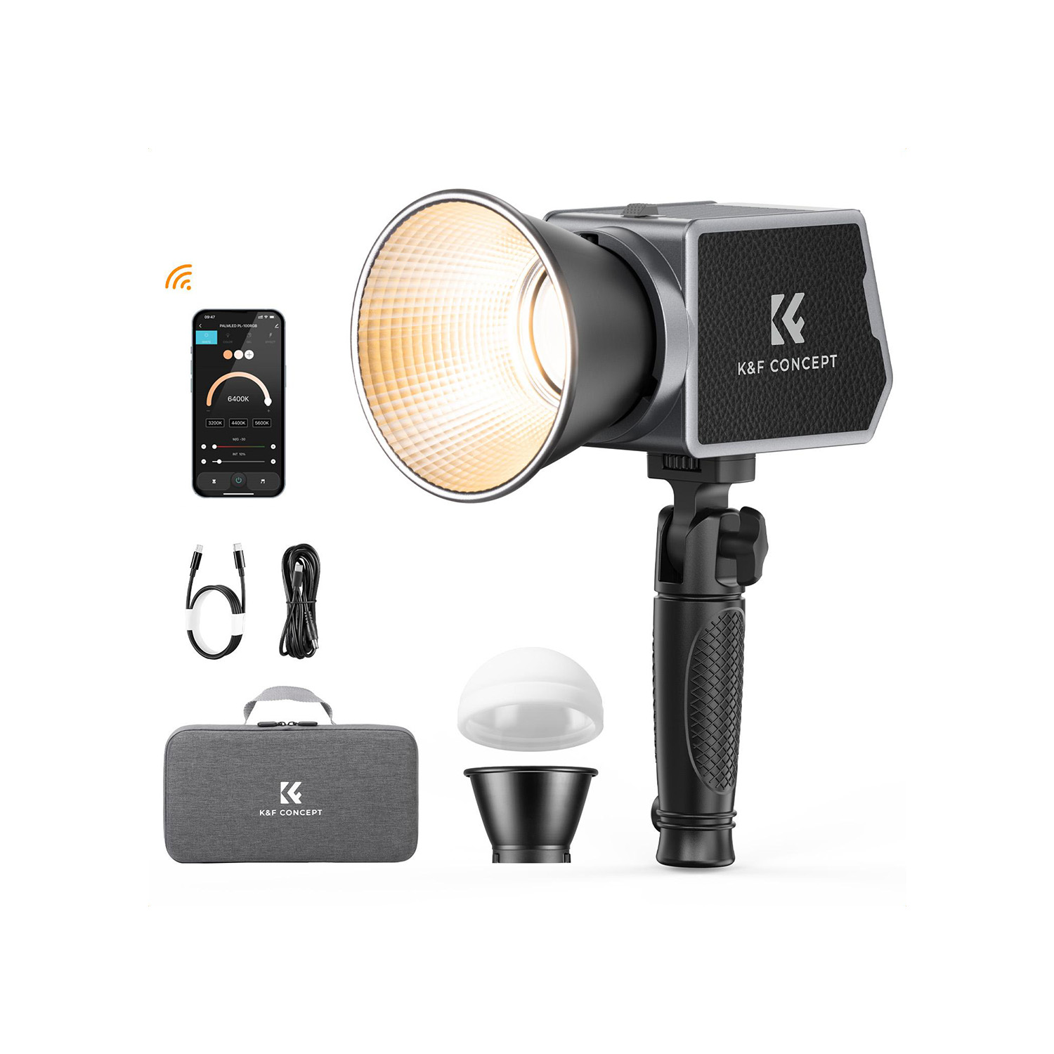 LUZ LED PORTÁTIL DE 60W BICOLOR KYF CONCEPT  KF34.045 - 1