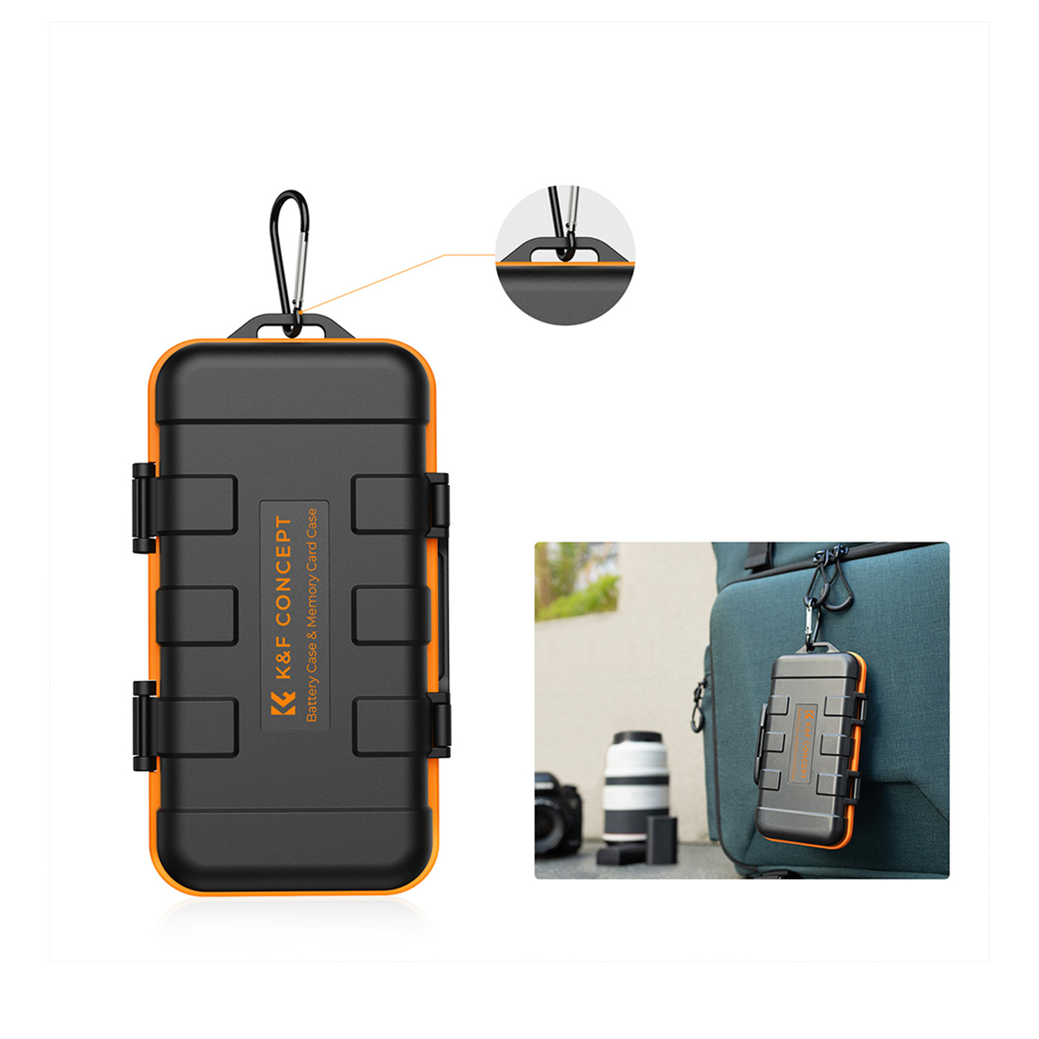 ESTUCHE KYF CONCEPT PARA MEMORIAS Y BATERIAS KF31.079 - 3
