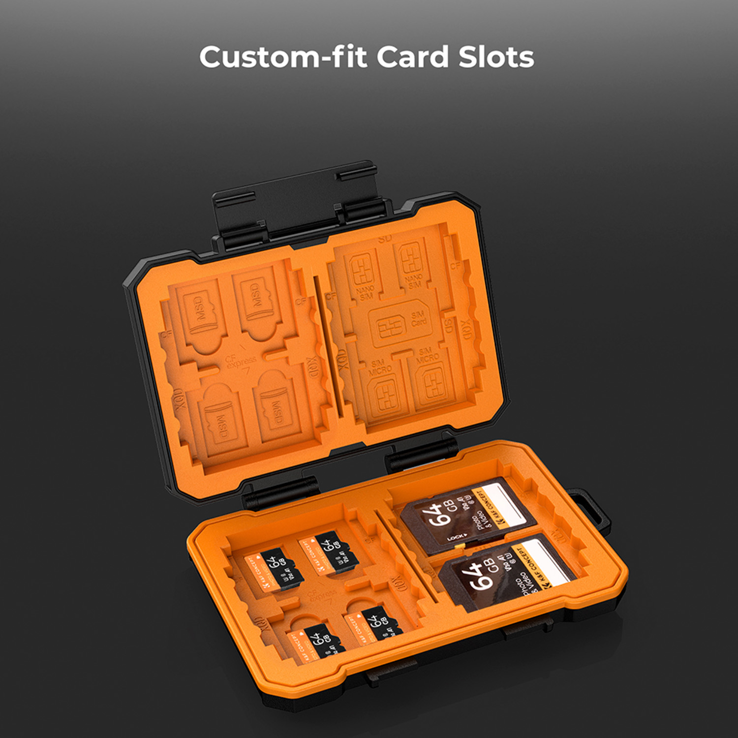 ESTUCHE KYF CONCEPT PARA MEMORIAS KF31.080 - 4