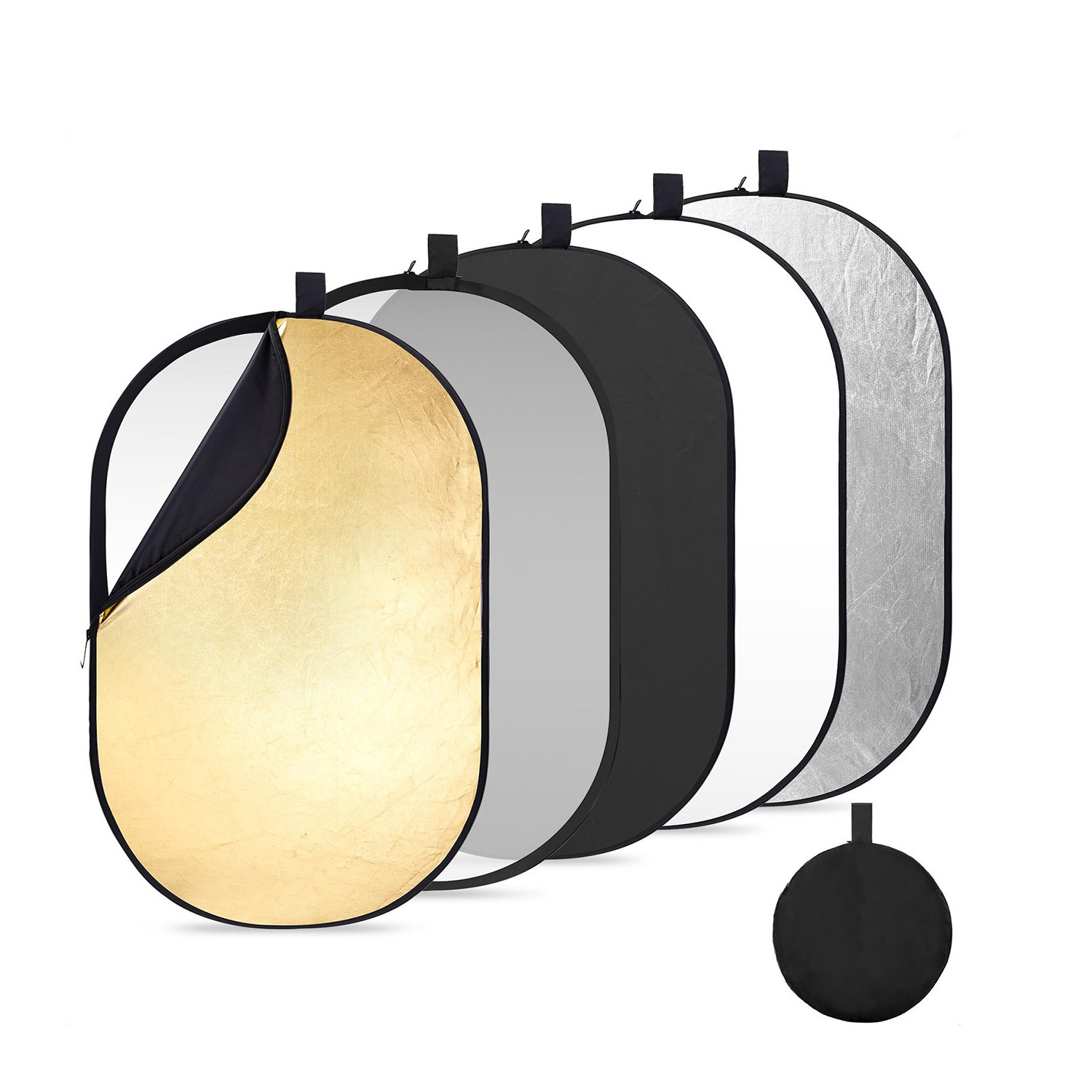 REBOTADOR OVALADO 5 EN 1 DE 100X150 CM - KYF CONCEPT - 1