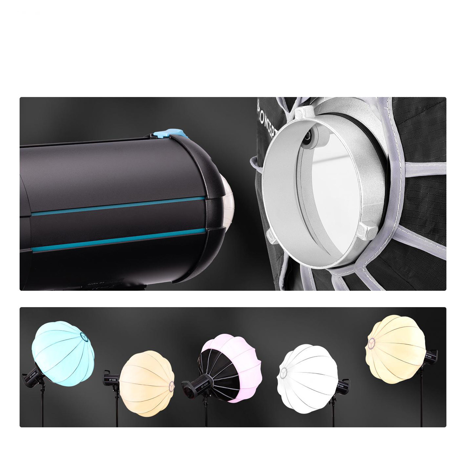 SOFTBOX ESFERA DE 85 CM BOWENS - KYF CONCEPT - 5