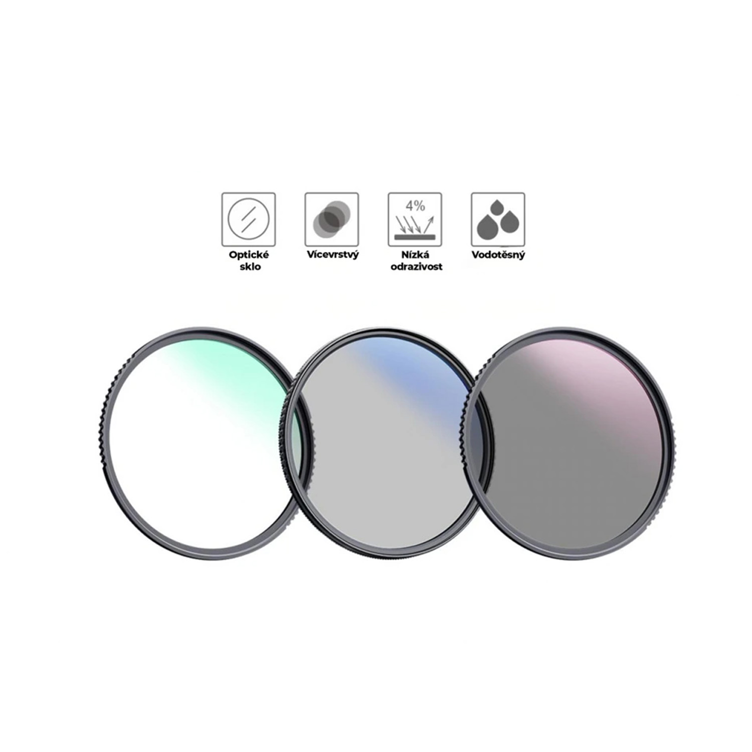 KIT DE FILTRO UVCPLND4 SERIE K KYF CONCEPT 82MM - 2
