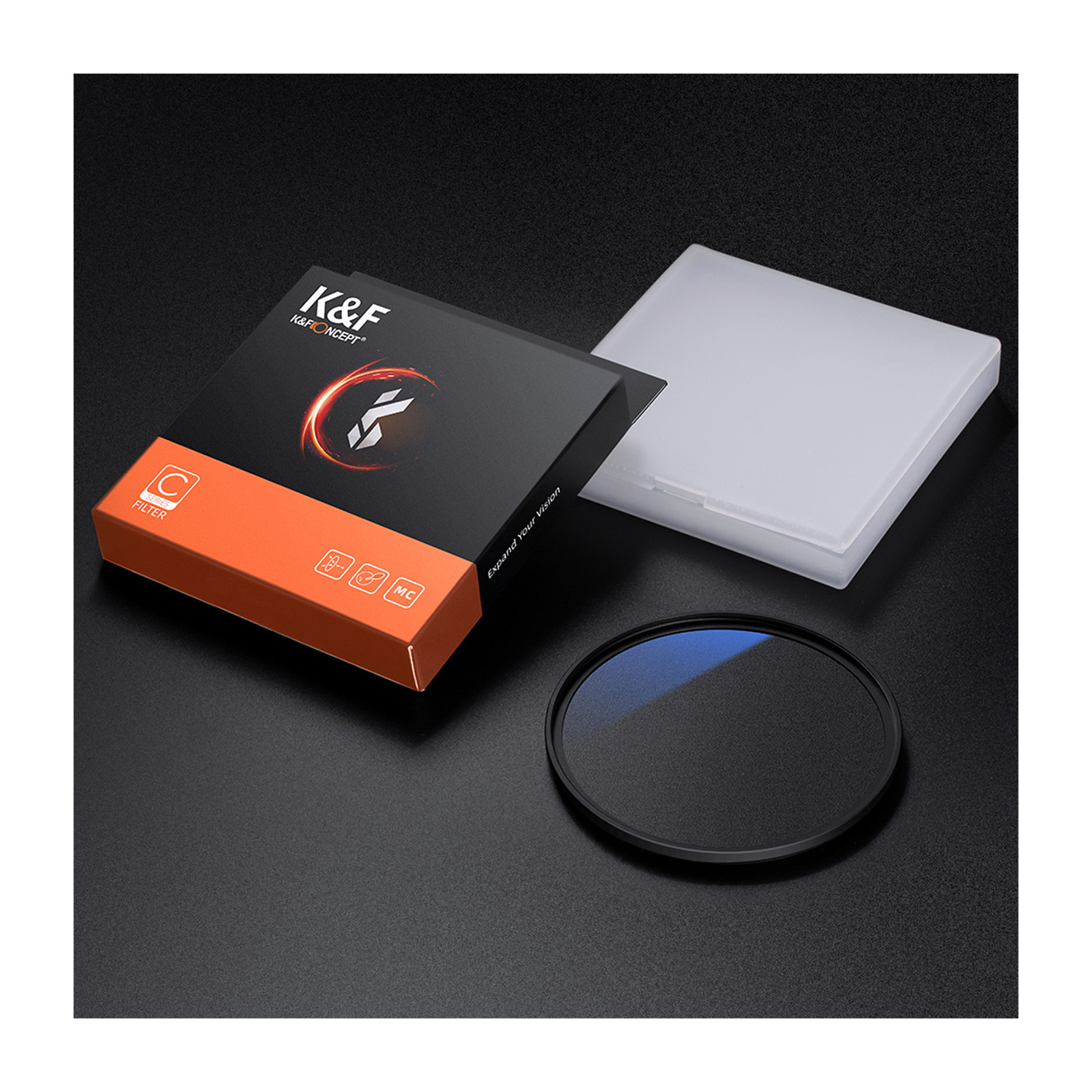 FILTRO 40.5MM ULTRAVIOLETA MCUV BLUE COAT SLIM KYF CONCEPT - 7