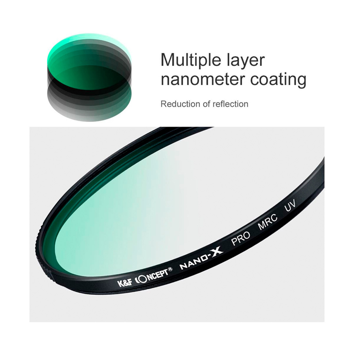 FILTRO 67MM ULTRAVIOLETA NANO X MCUV KYF CONCEPT - 2