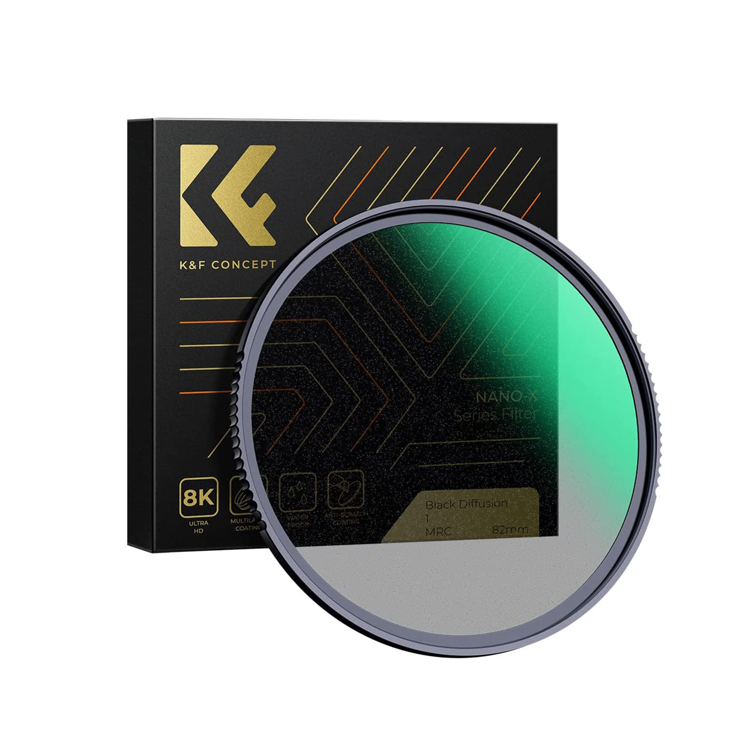 FILTRO ULTRAVIOLETA NANO X MCUV  KYF CONCEPT 82MM - 1
