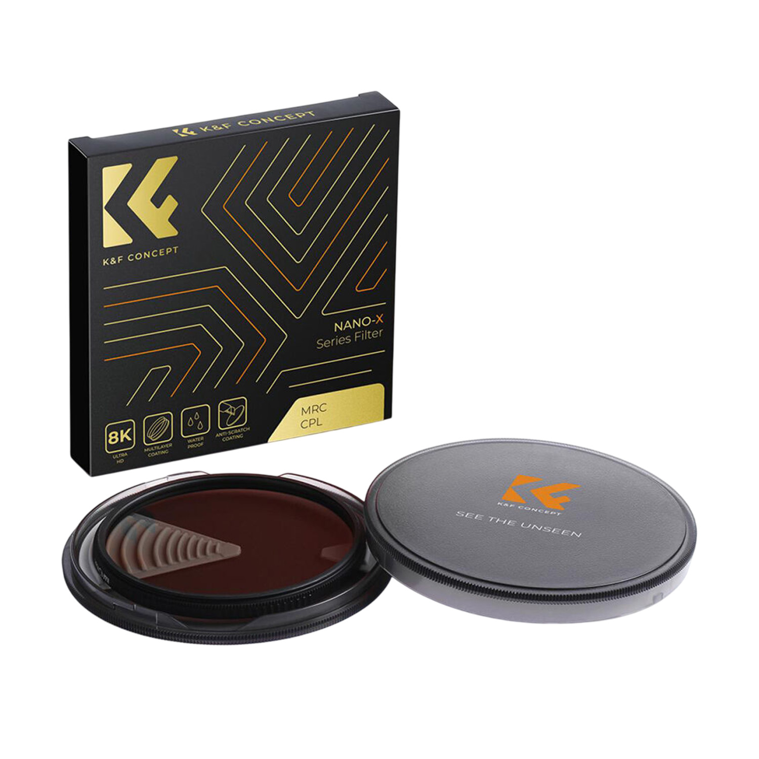 FILTRO 77MM POLARIZADO NANO X CPL  KYF CONCEPT - 6