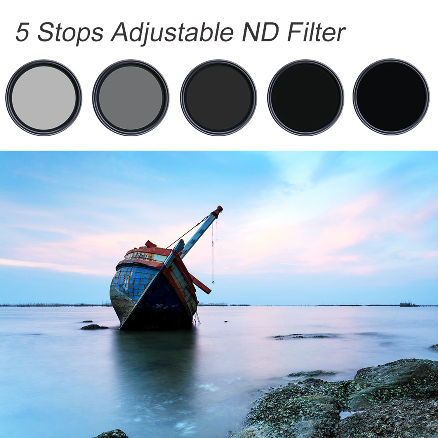 FILTRO 72MM DENSIDAD NEUTRA NANO X ND2-32 KYF CONCEPT - 2