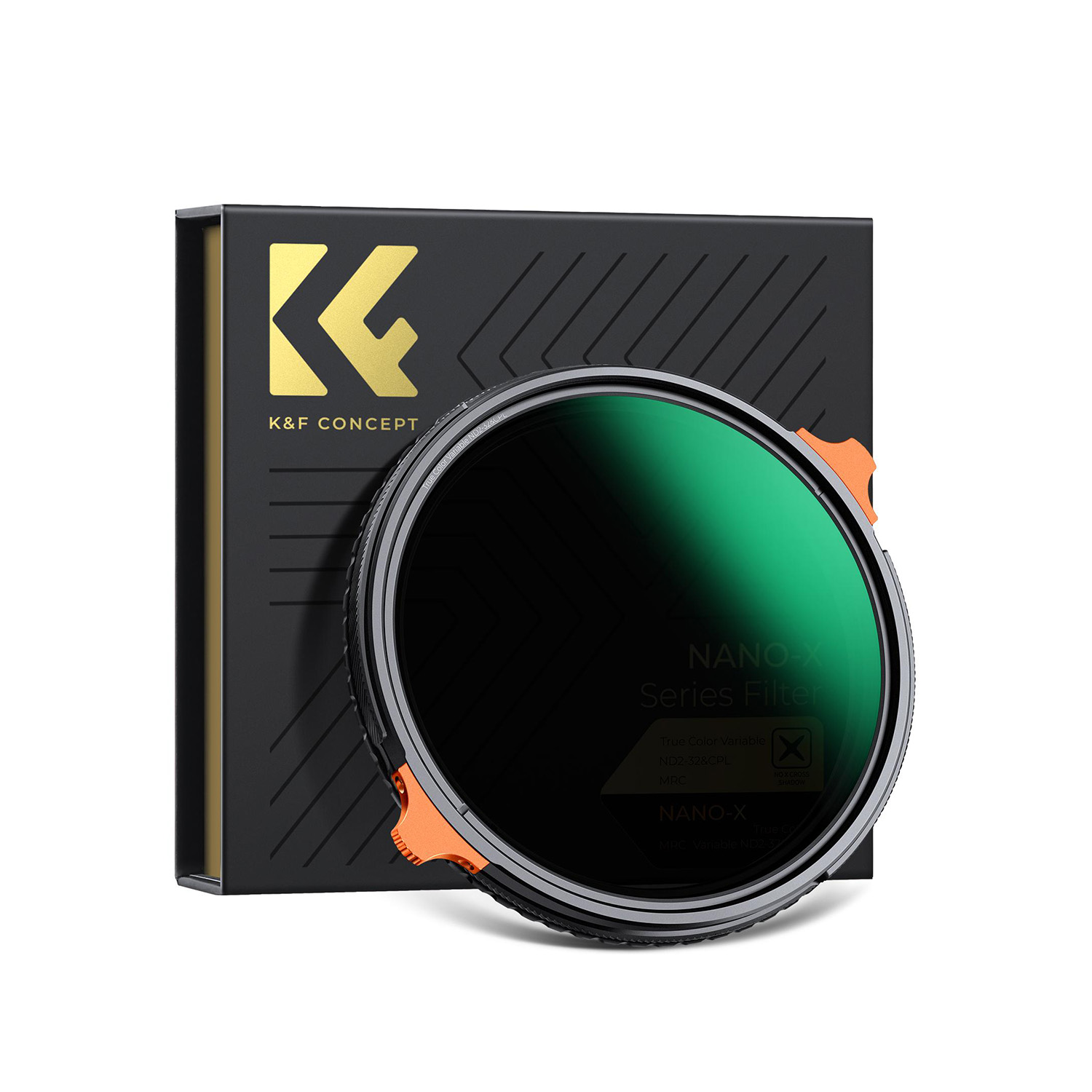 FILTRO 2 EN 1 – CPL+VARIABLE ND2-32 NANO X TRUE COLOR KYF CONCEPT 77MM - 1