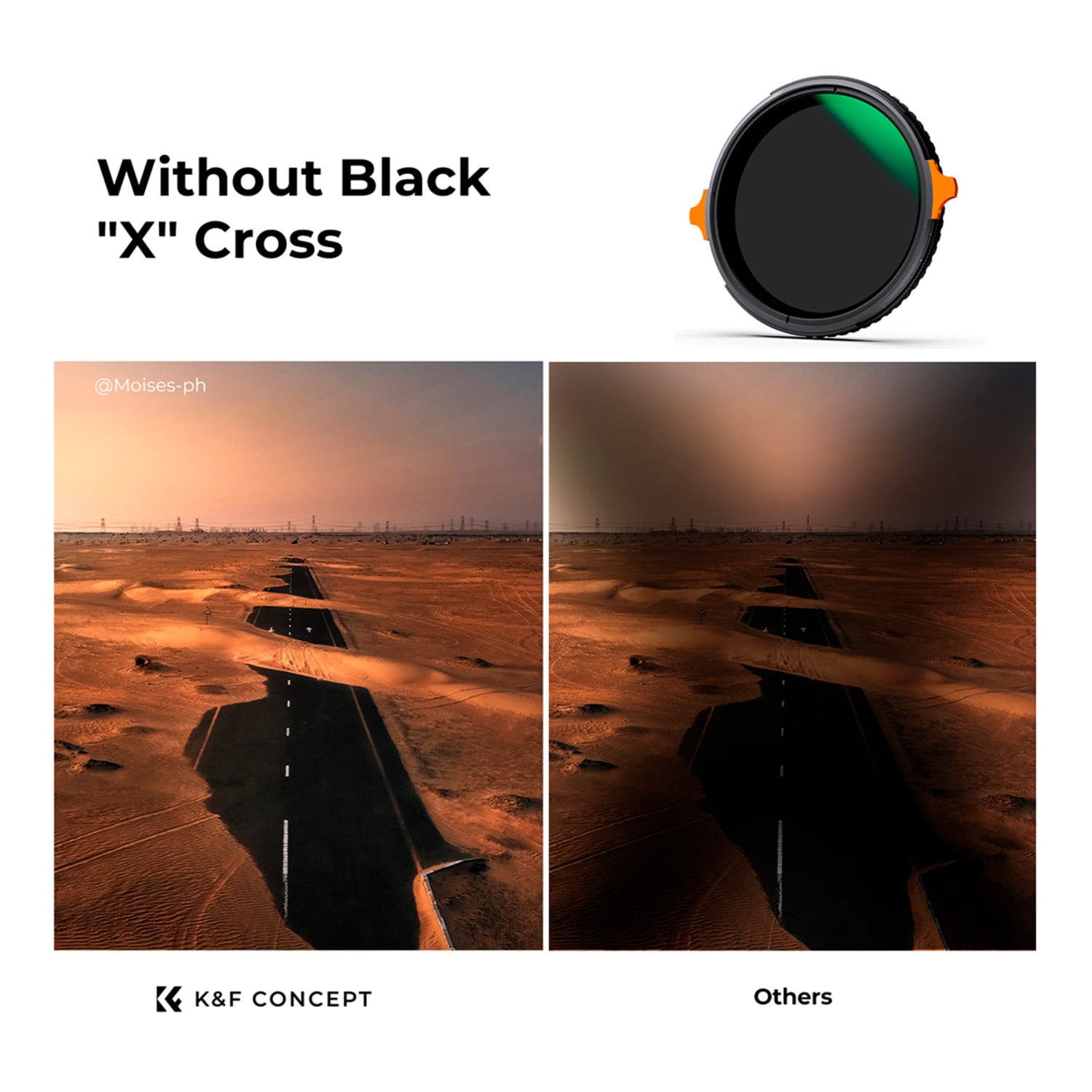 FILTRO 2 EN 1 67MM - CPL POLARIZADO + ND4-ND64 NANO X – KYF CONCEPT - 3