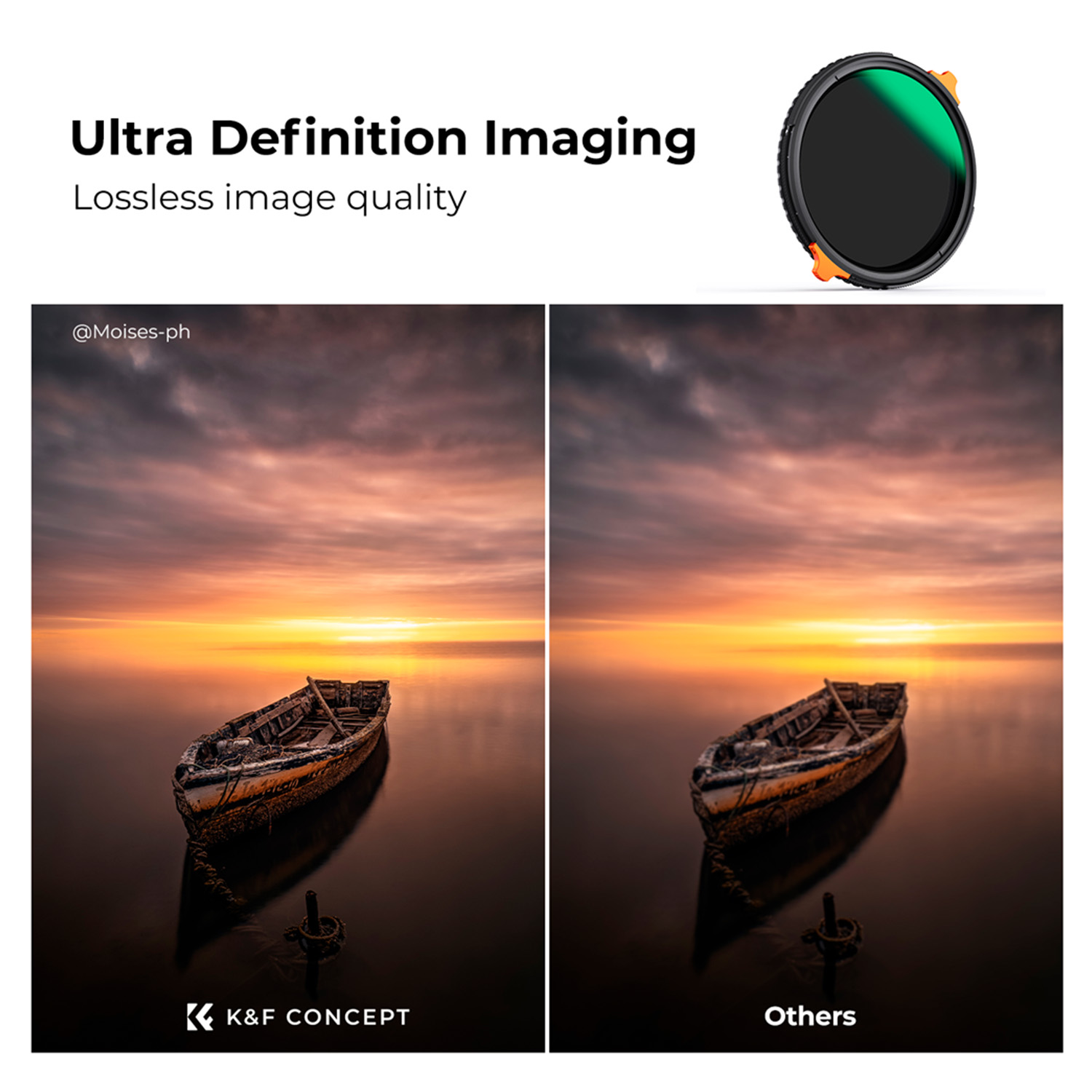 FILTRO 2 EN 1 72MM - CPL POLARIZADO + ND4-ND64 NANO X – KYF CONCEPT - 5