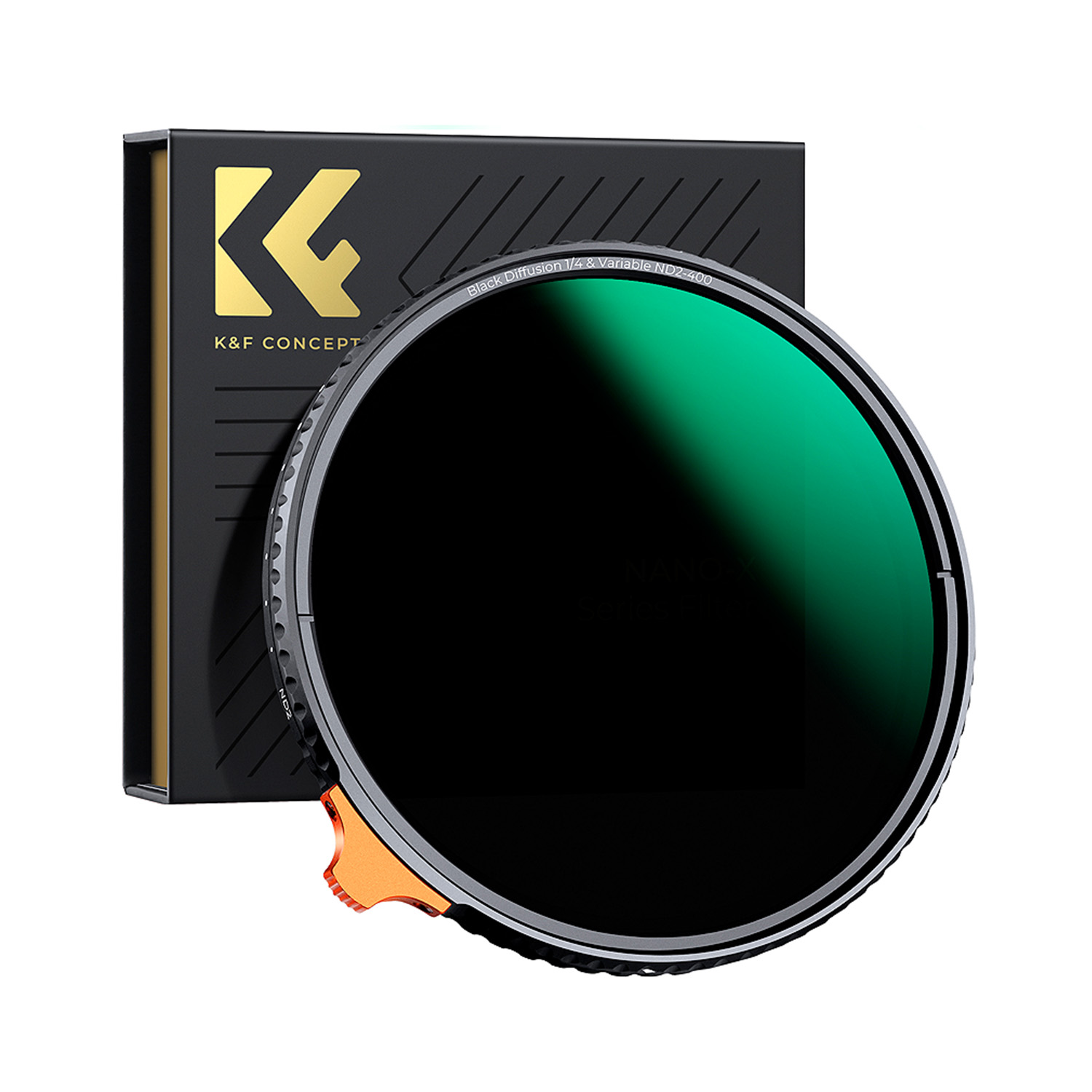 FILTRO DOBLE 82MM BLACK MIST 14 ND2-ND400 NANO X KYF CONCEPT - 1