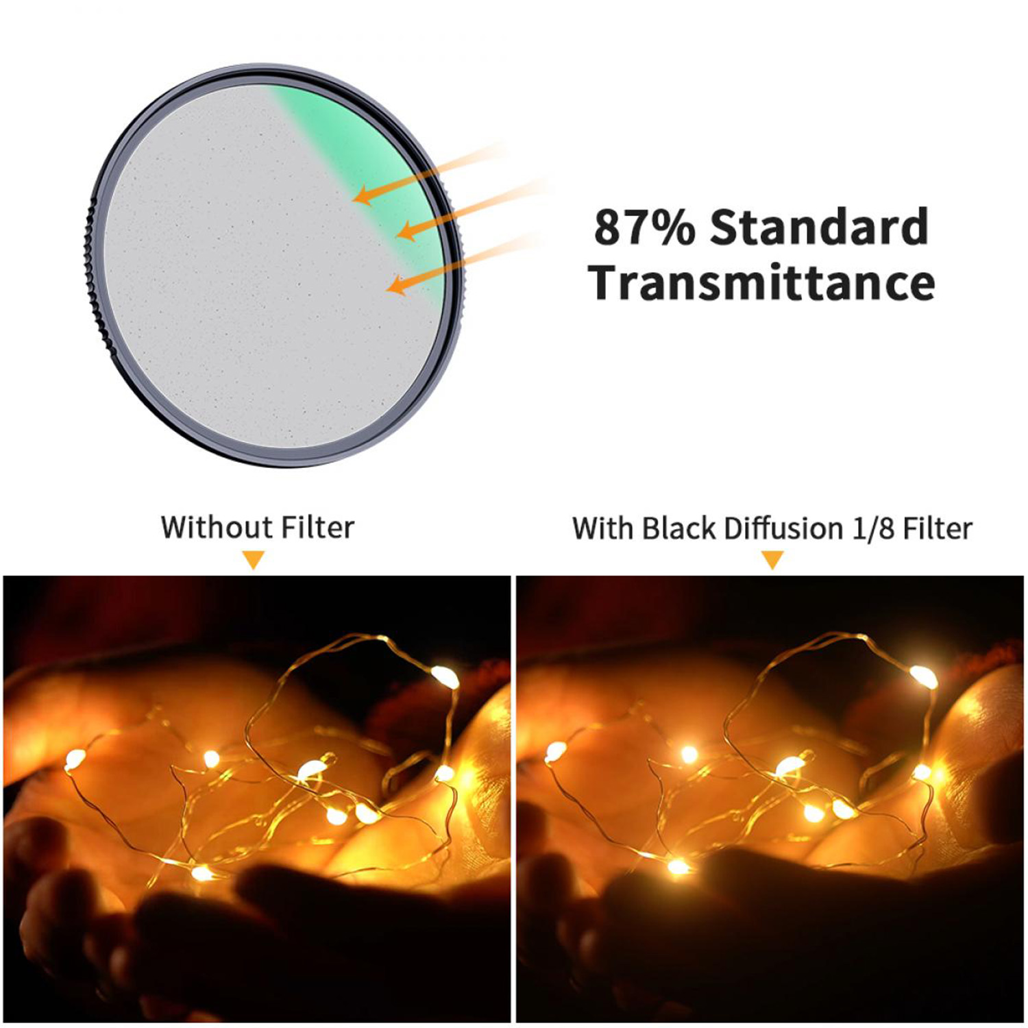 FILTRO 82MM BLACK MIST 1/8 NANO-X KYF CONCEPT - 2