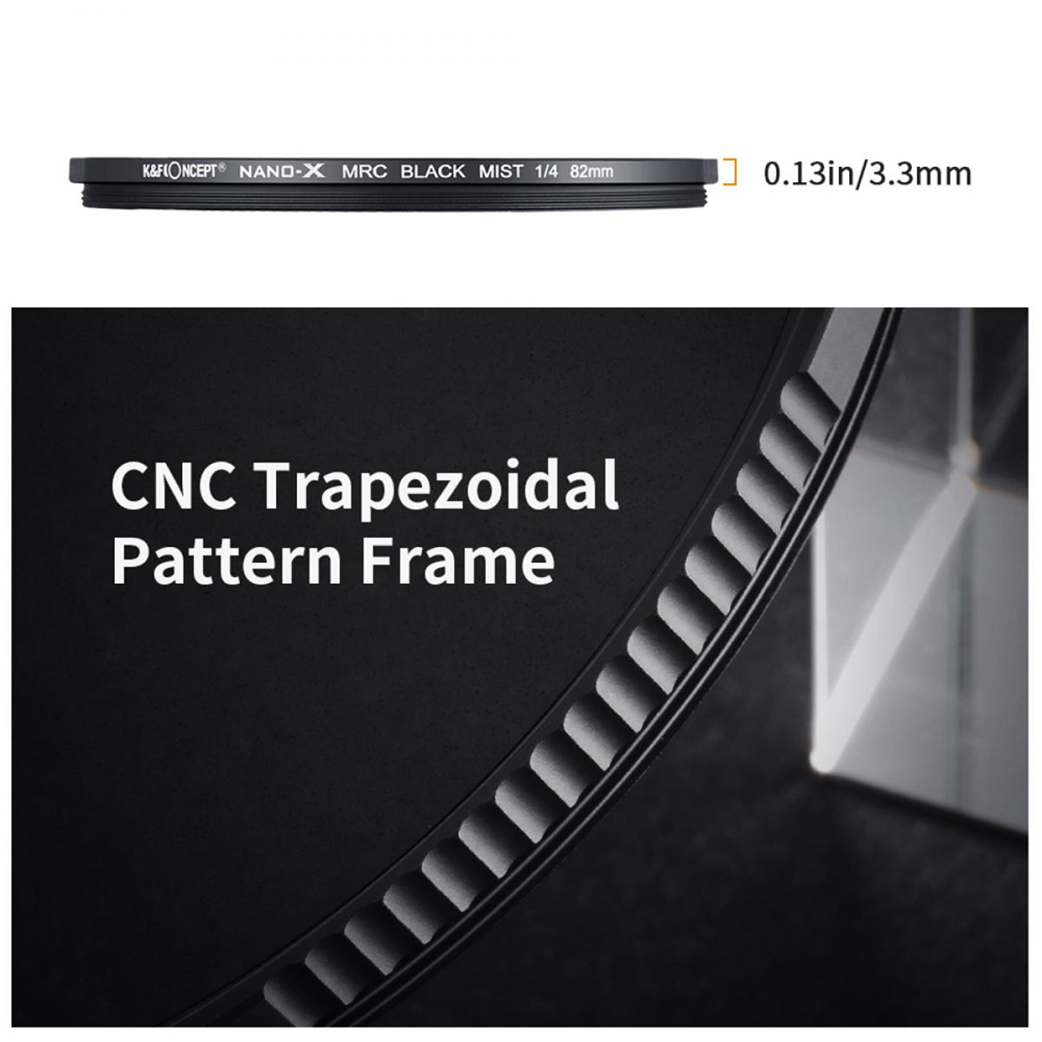 FILTRO 77MM BLACK MIST 1/8 NANO-X KF CONCEPT - 3