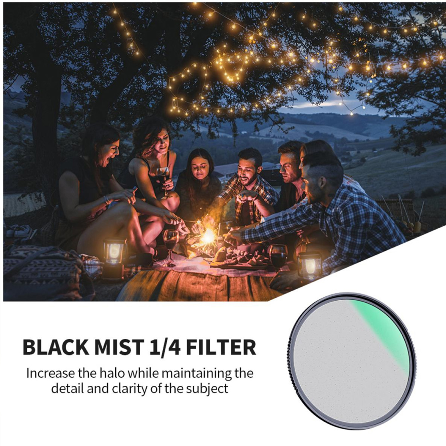 FILTRO 67MMBLACK MIST 1/4 NANO-X  KF CONCEPT - 3