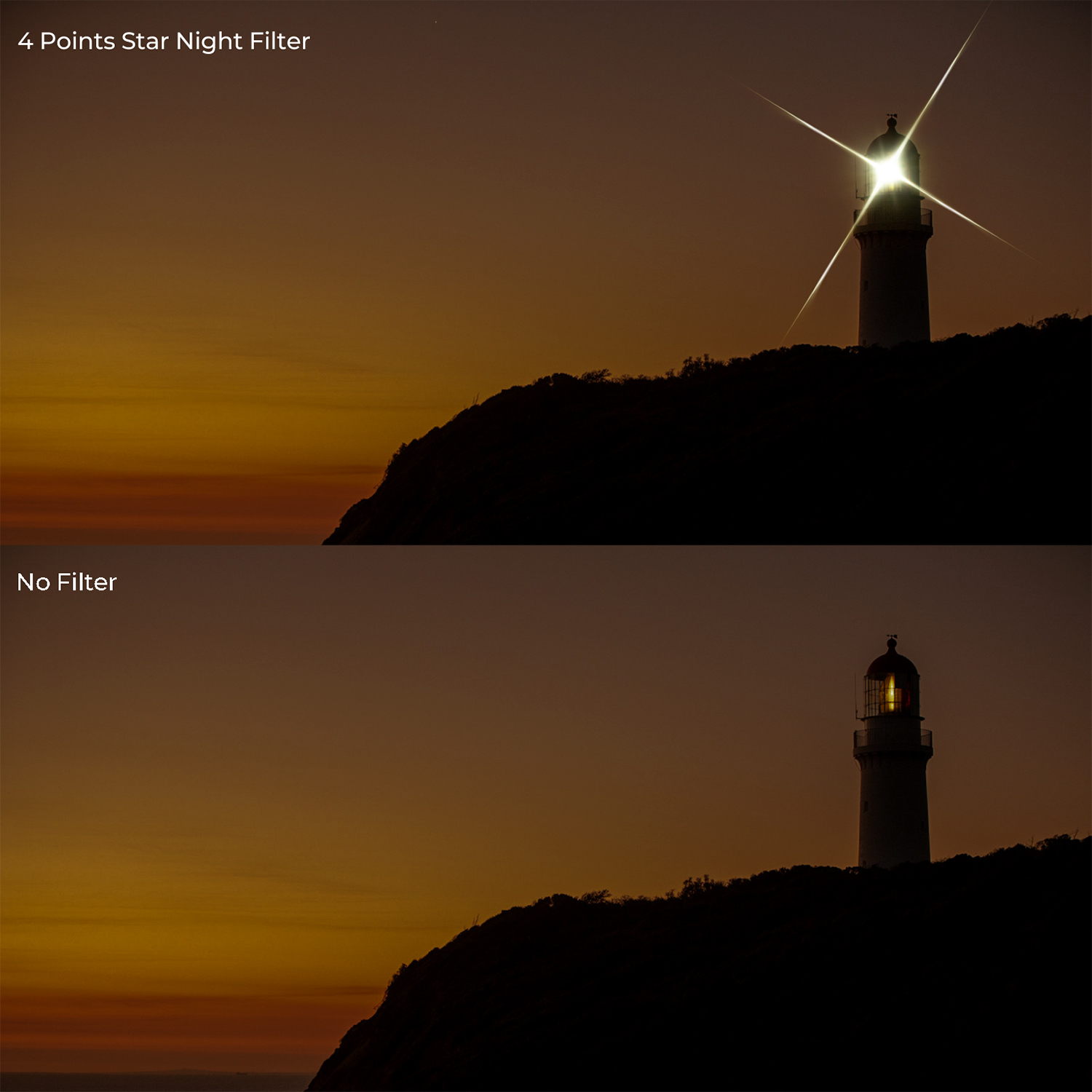 FILTRO DE ESTRELLA VARIABLE DE 4 A 8 PUNTAS KYF CONCEPT - 67MM - 6