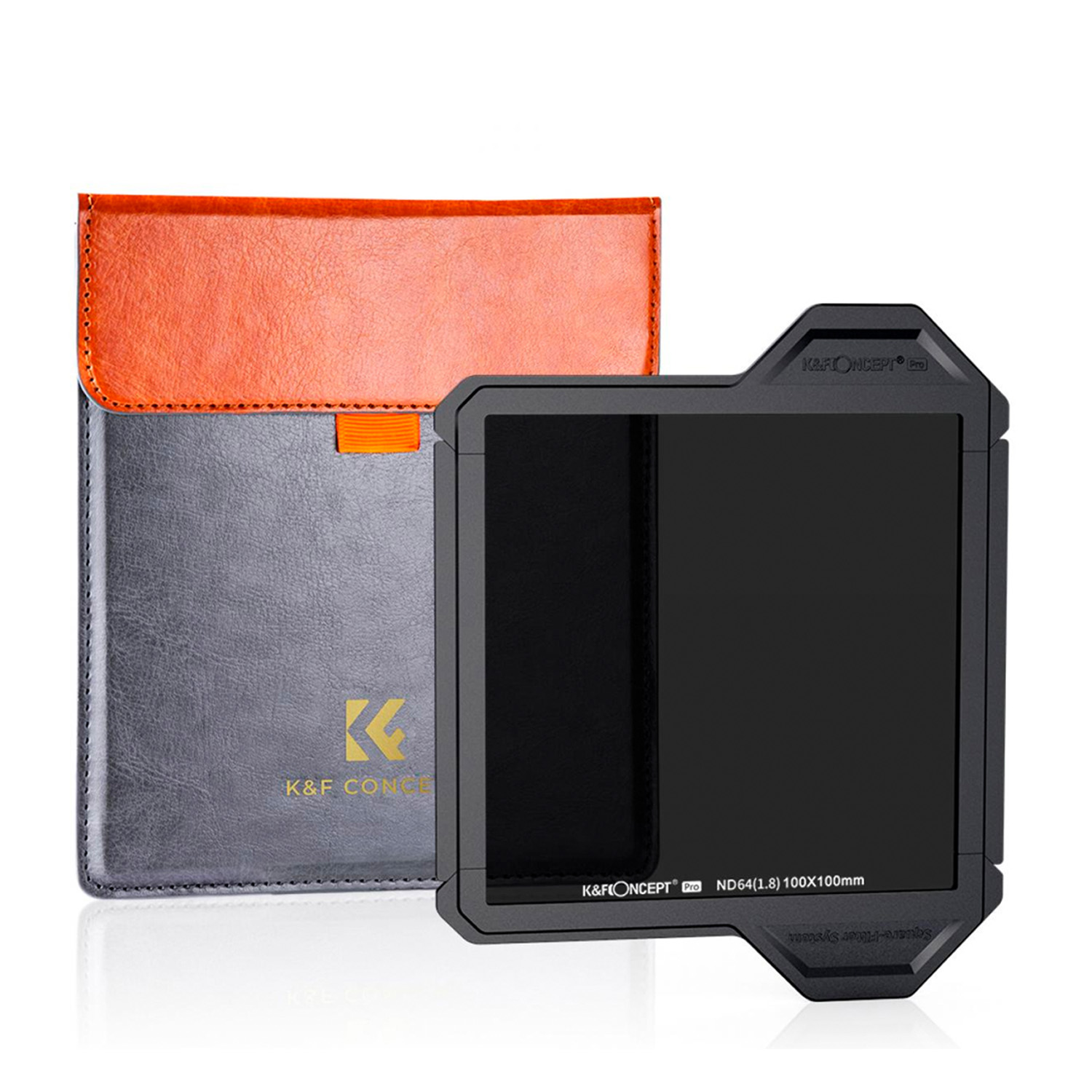 FILTRO CUADRADO ND64 100×100 CON MARCO PROTECTOR SERIE X-PRO - 1