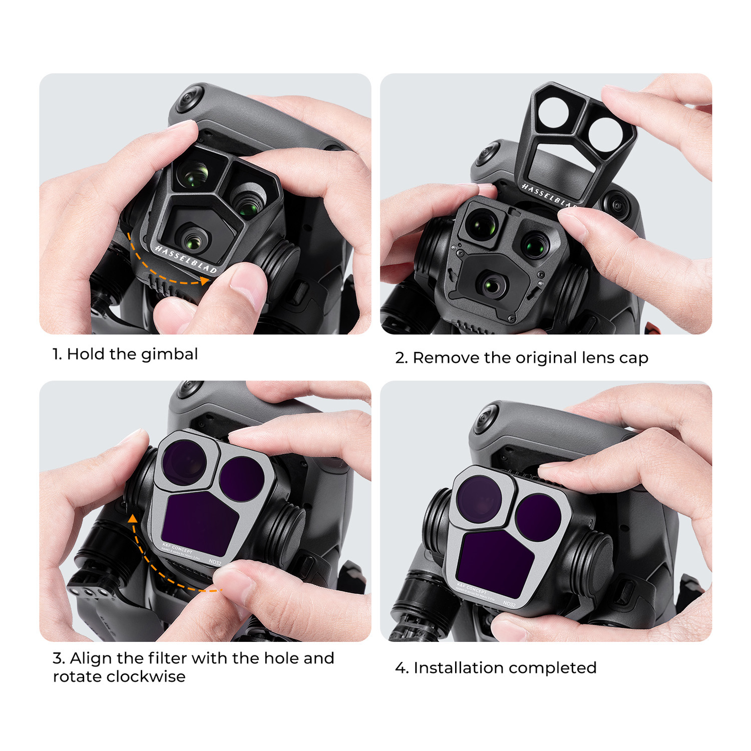 KIT DE FILTROS ND PARA DRONE DJI MAVIC 3 PRO KYF CONCEPT SKU.2053 - 5
