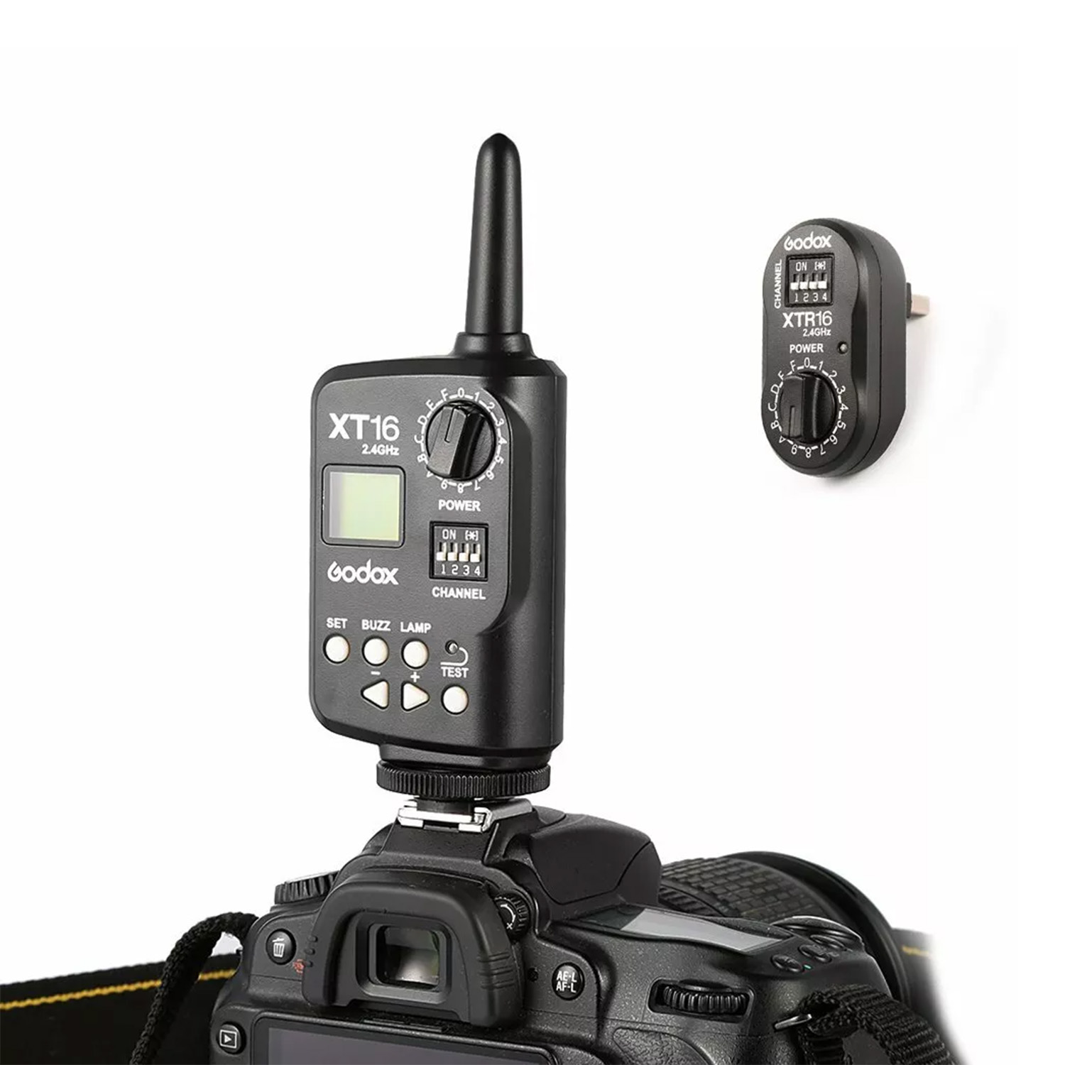 DISPARADOR DE FLASH GODOX XT-16 KIT - 6