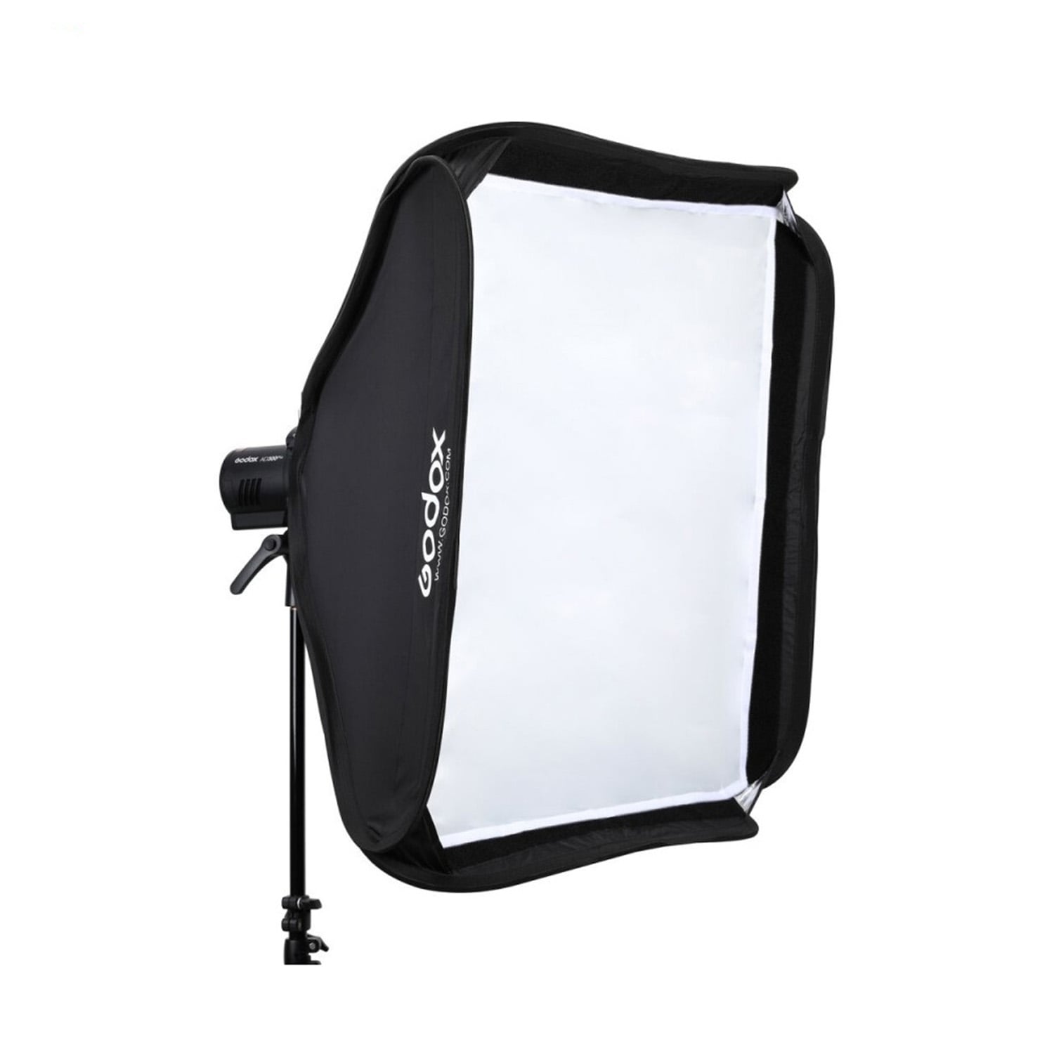 SOFTBOX GODOX 80X80 CM CON ESTUCHE - GRILLA - BRACKET S2 BOWENS - 4